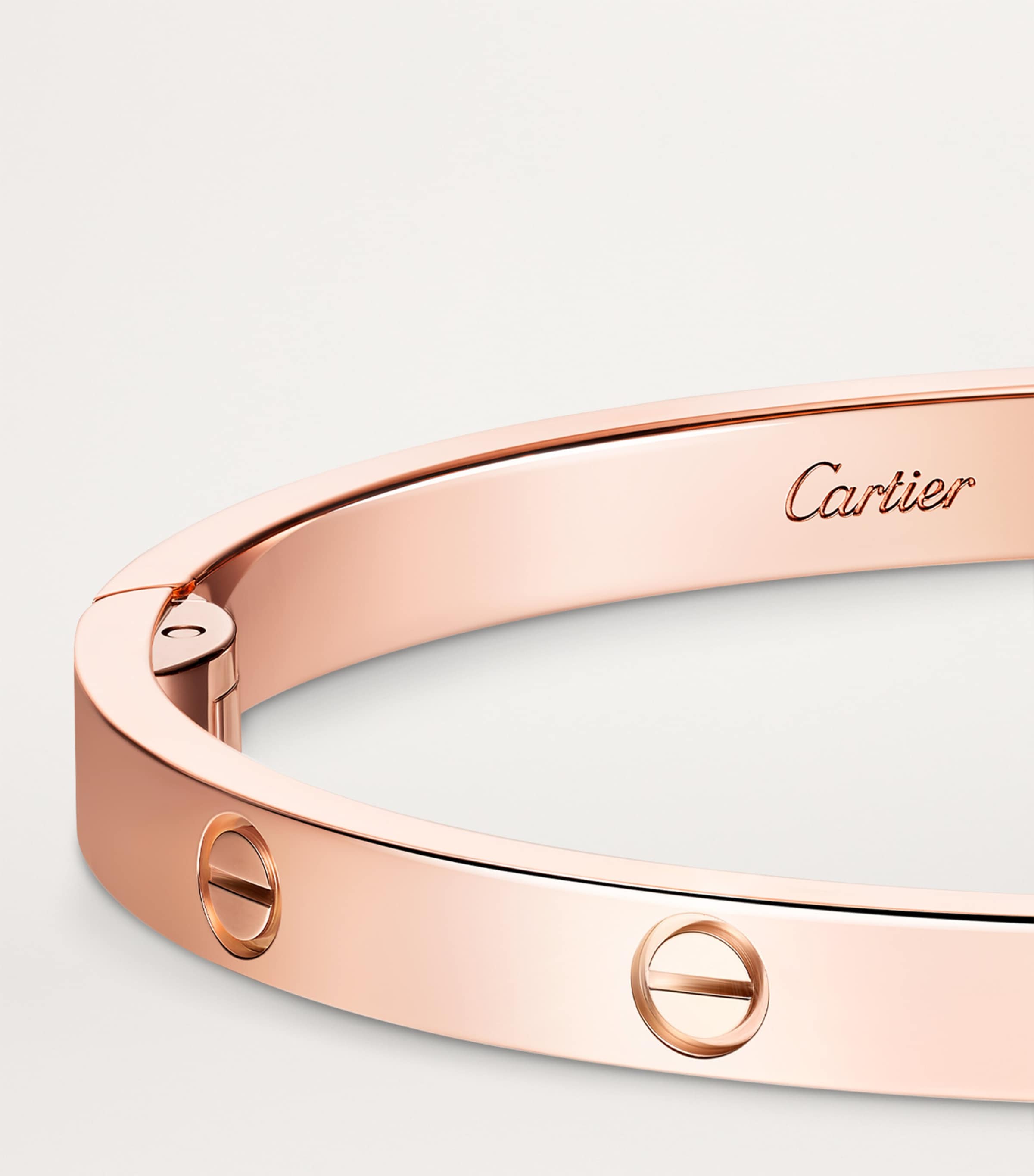 LOVE Medium Rose Gold Bracelet ROSE GOLD Image 5