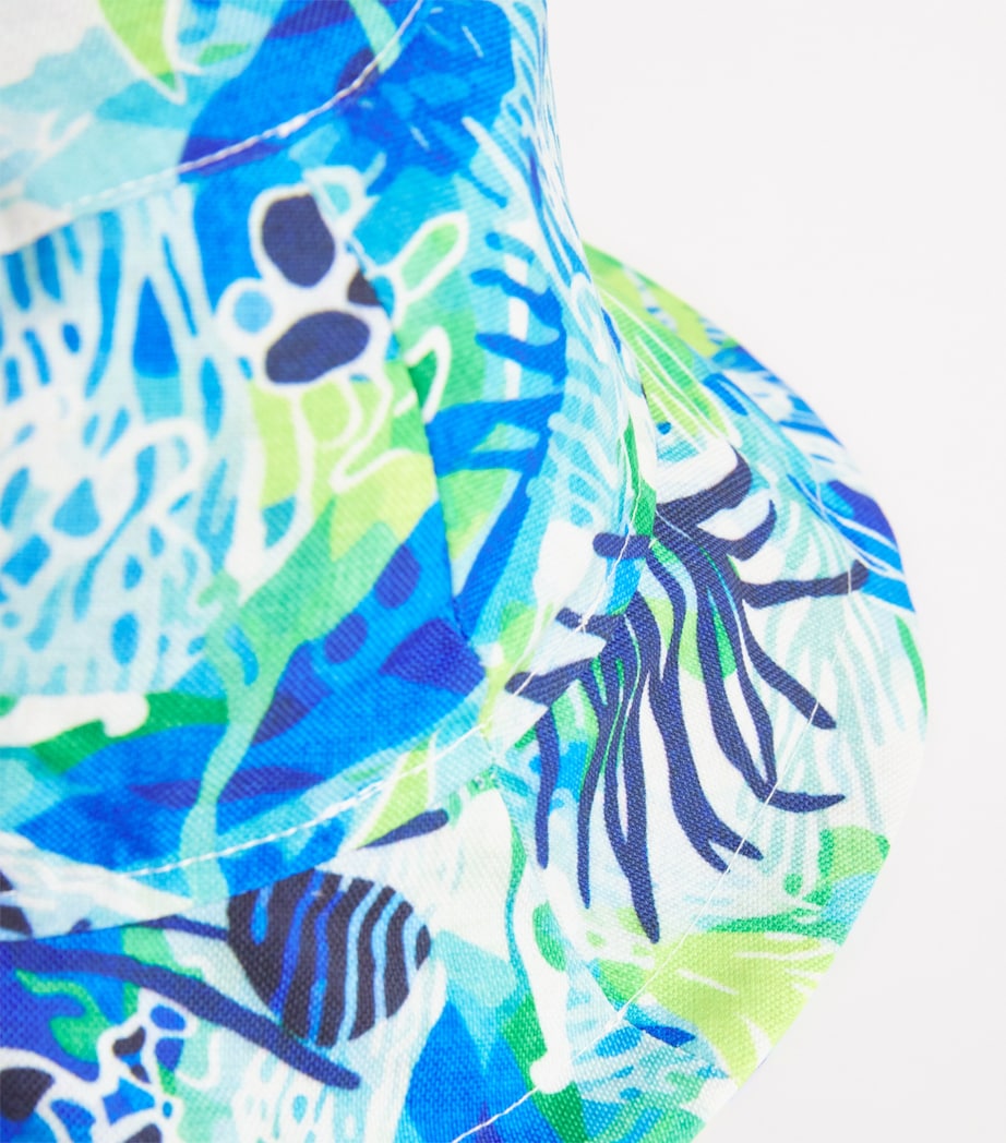 Aquatic Print Bucket Hat AQUATIC Image 3