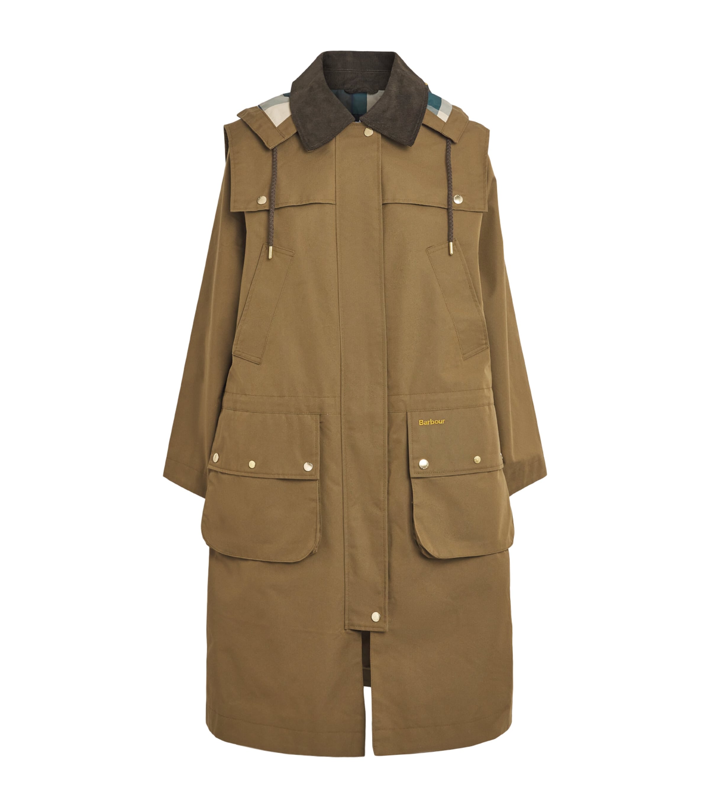 Bilsdale Showerproof Jacket GOLDEN OLVE/ANC TRTN Image 1