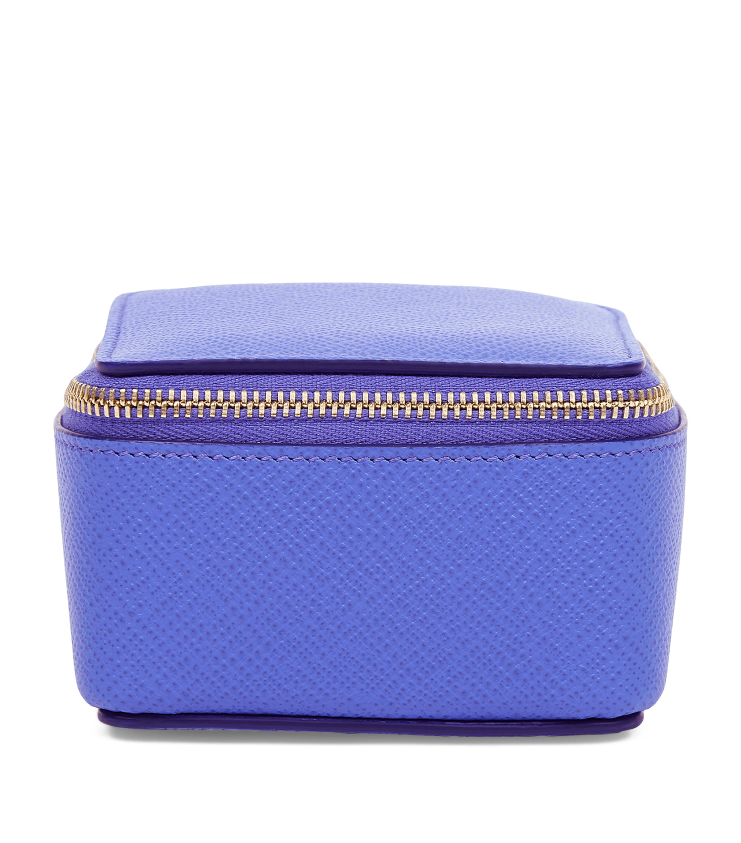 Smythson Medium Calfskin Panama Trinket Case U Violet Image 1