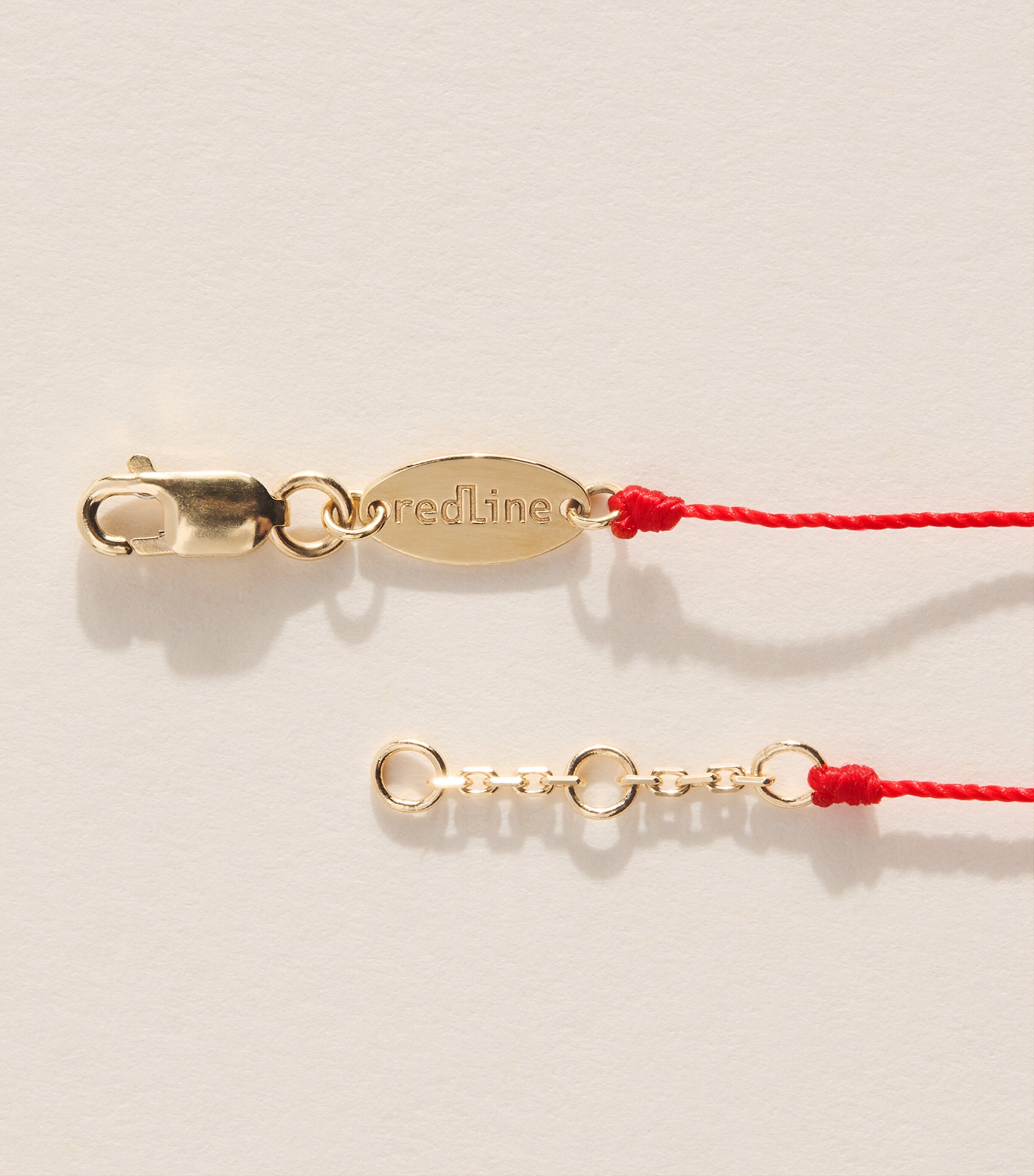Redline Yellow Gold and Diamond Étoile Lunova Bracelet Red Image 4