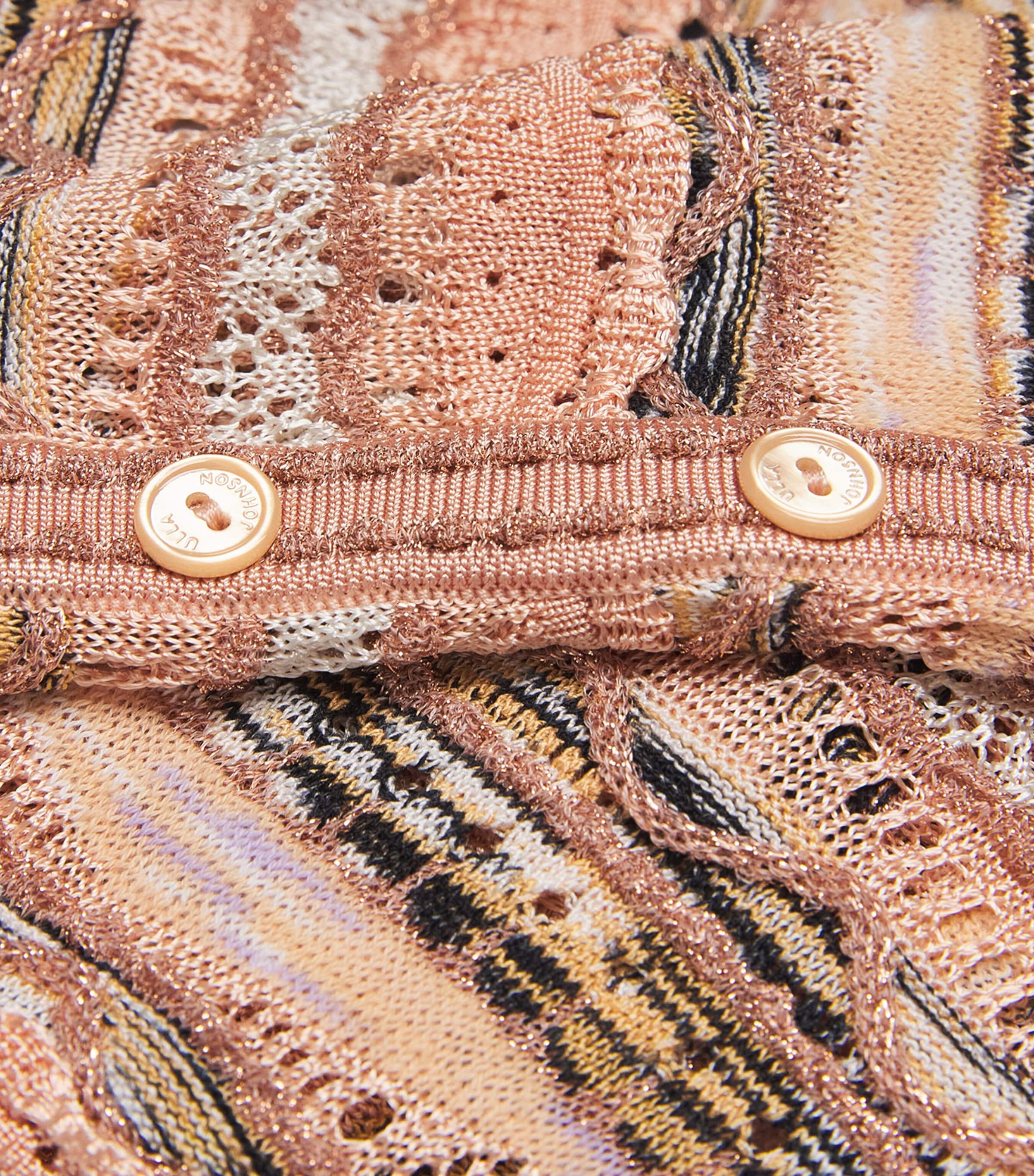 Ulla Johnson Womens Knitted Mia Cardigan Hibiscus Image 6