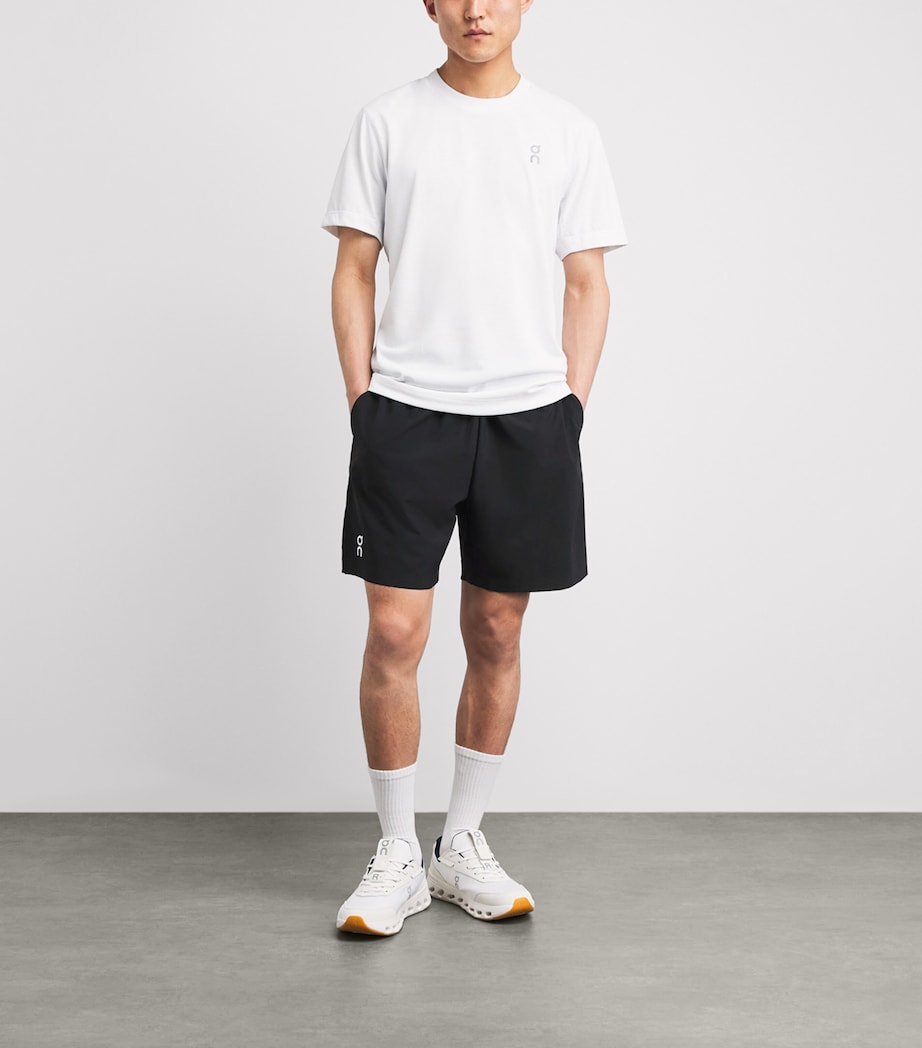 On Mens 7” Court Shorts Black Image 2