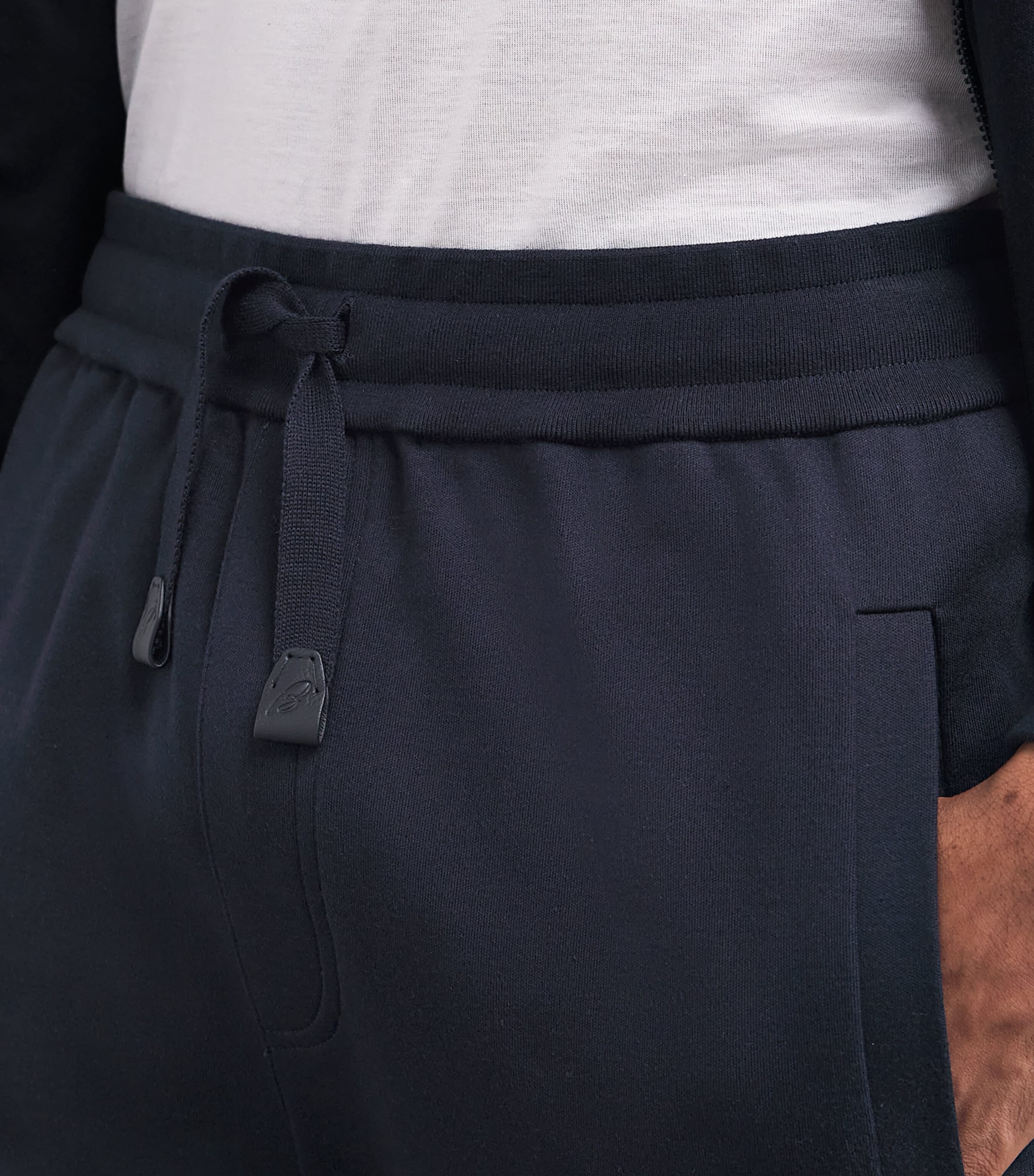 Drawstring Tapered Sweatpants 4100 Image 6