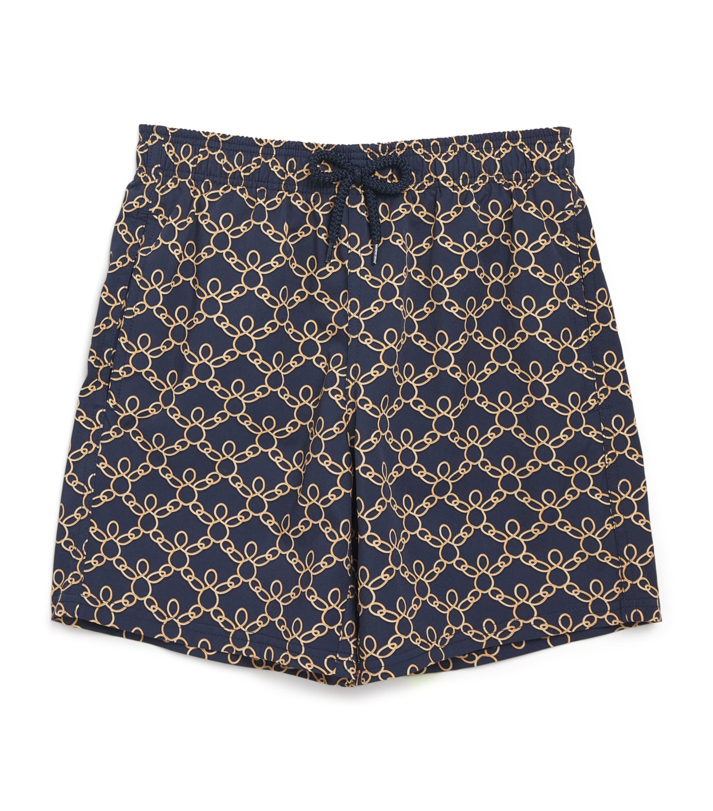 Turtles Chain Swim Shorts (2-14 Years) 390BLEU MARINE Image 1