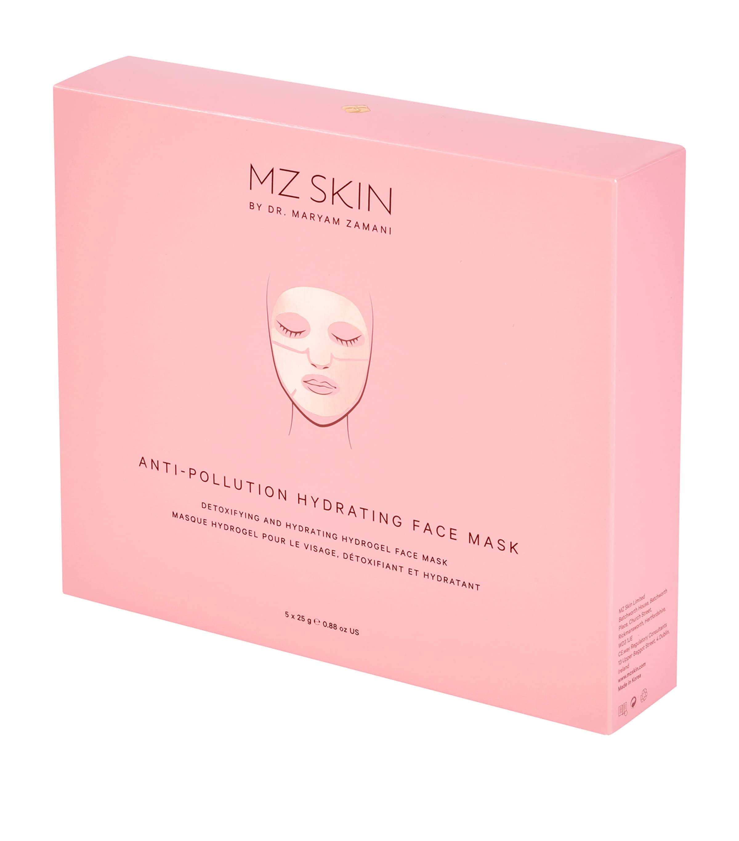MZ Skin Anti-Pollution Hydrating Face Mask (5 x 25g) | Harrods UK