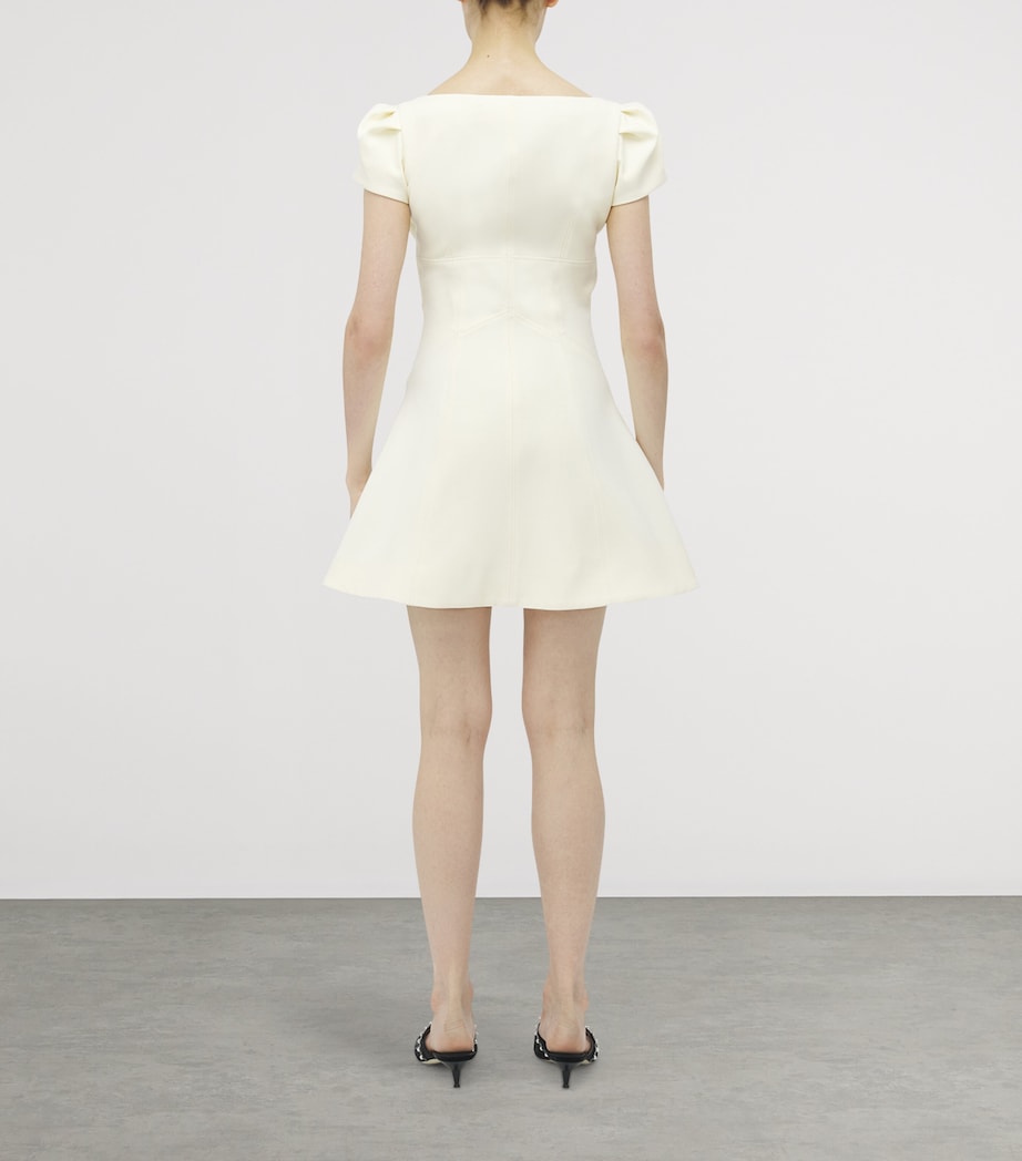 Wool-Blend Mini Dress 9007 Image 4