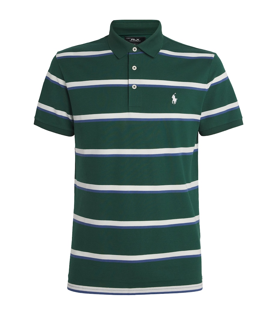 Tailored Fit Performance Polo Shirt VINTAGE PINE MULTI Image 1