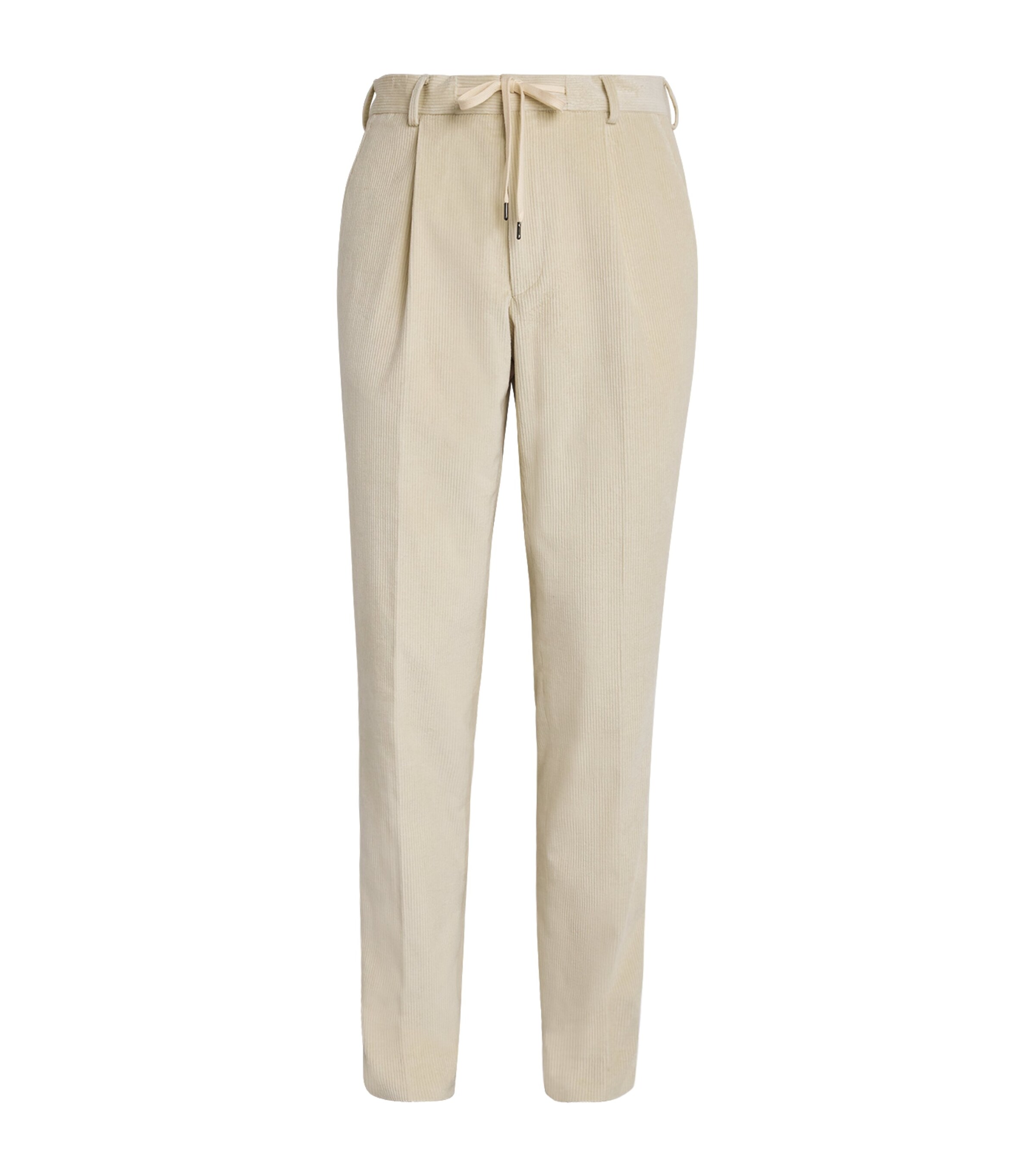 N.Peal Mens Corduroy Atrani Trousers Ofw Off White Image 1