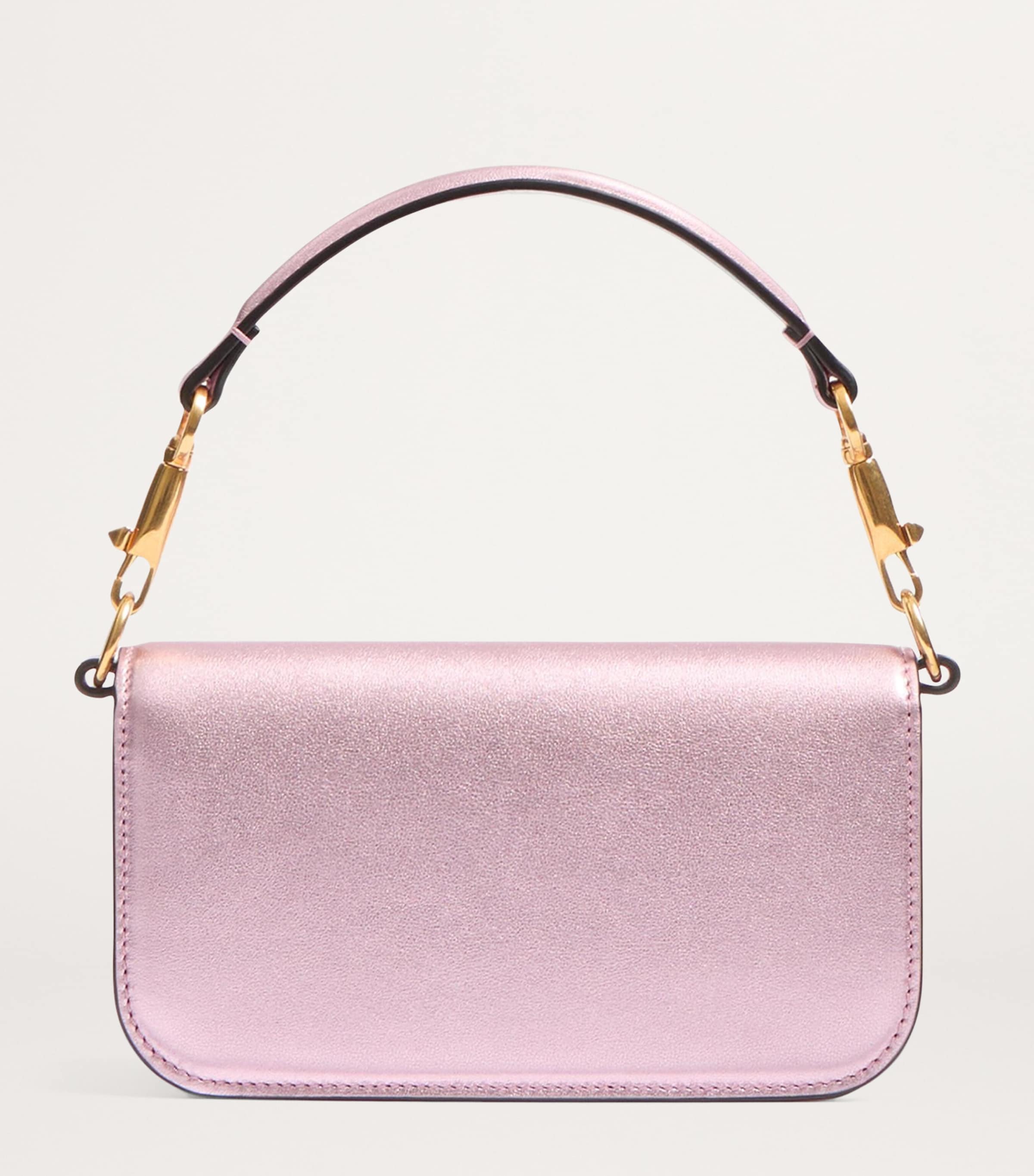 Valentino Garavani Small Calf Leather Locò Shoulder Bag Image 2