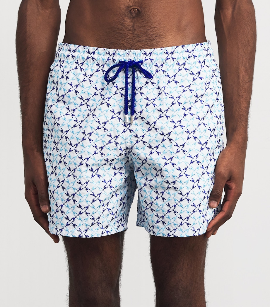 Mistral Pixel Swim Shorts 010BLANC Image 2