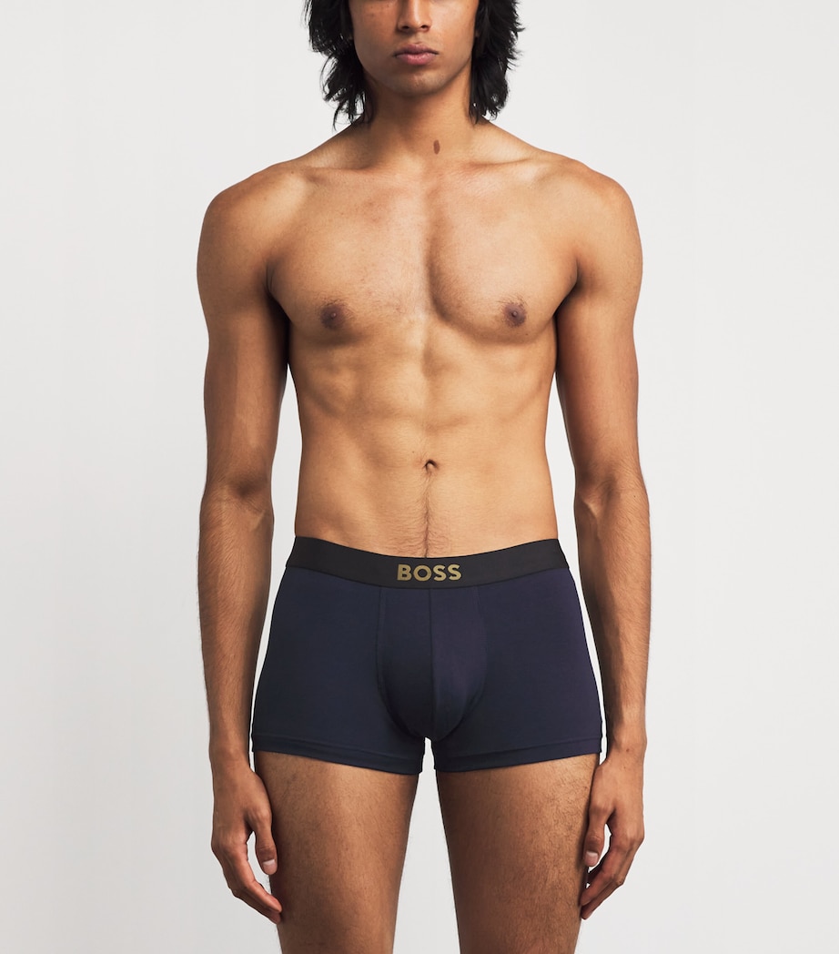 Stretch-Cotton Logo Trunks (Pack of 3) 990 OPEN MISC Image 2