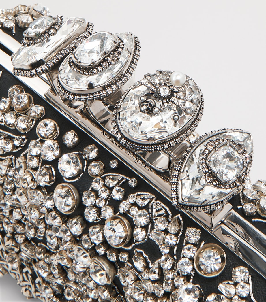 Embellished Skull Knuckle Clutch Bag 1090 Image 8