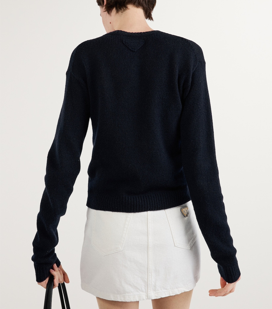 Denim Mini Skirt F01CD Image 5