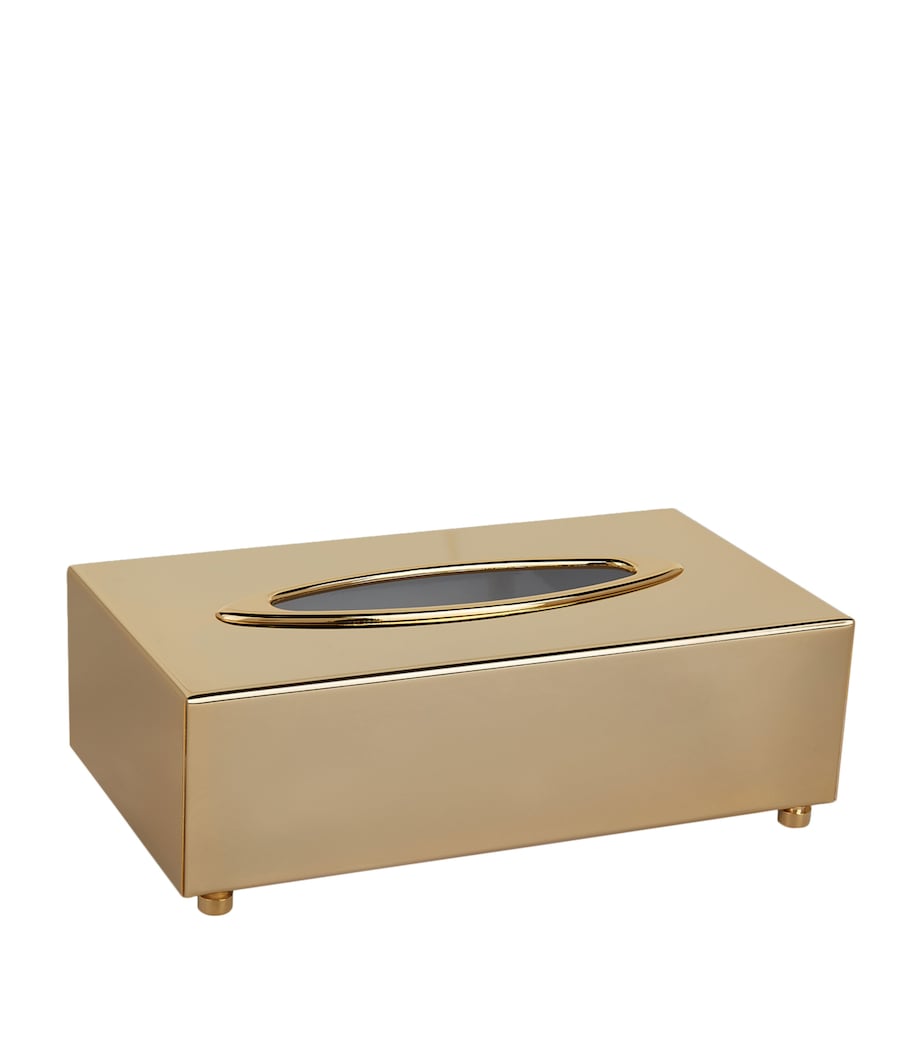 Box Gold-Plated Tissue Box GOLD Image 3