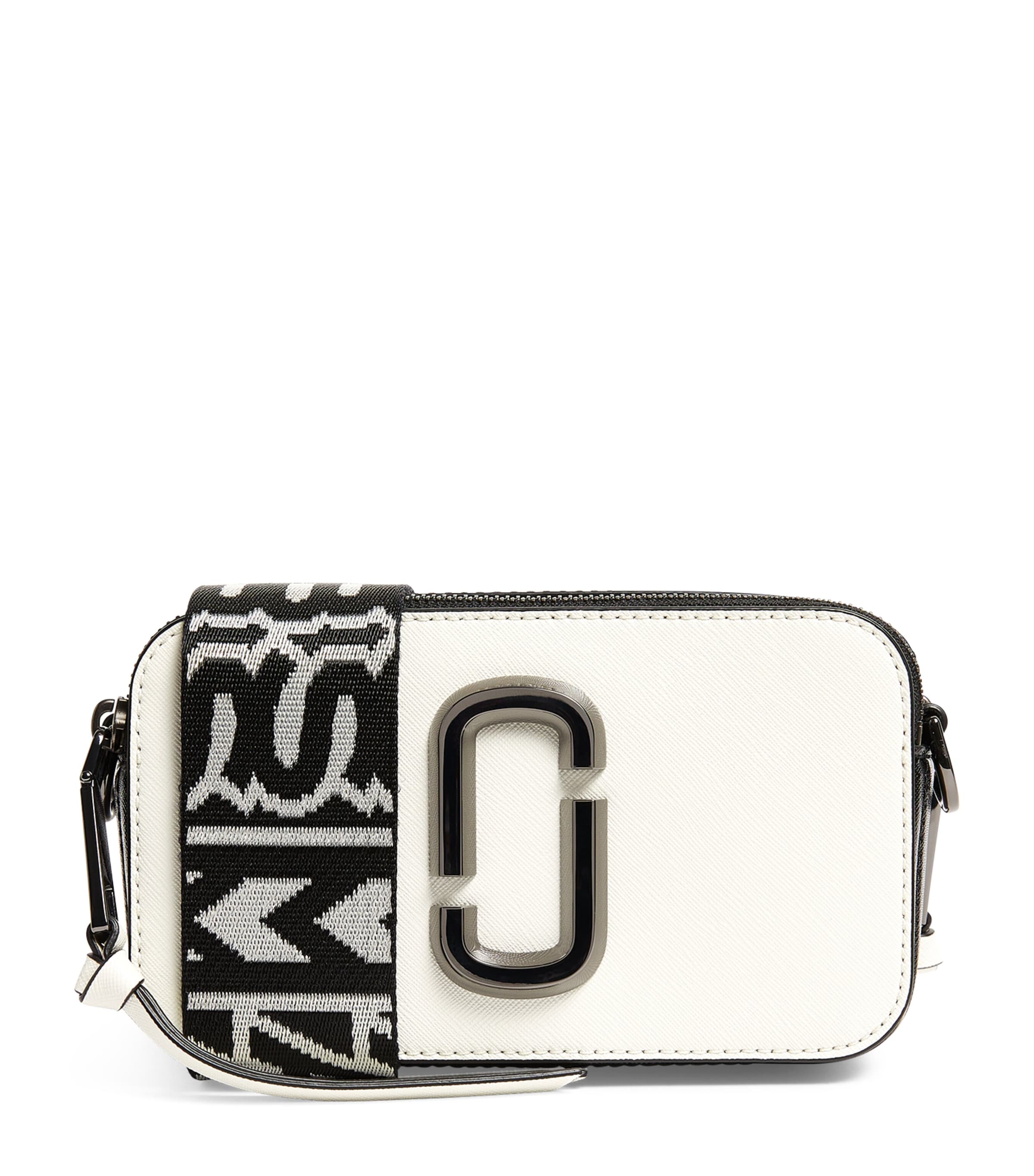 Shop Marc Jacobs The Snapshot Cross-body Bag In Black