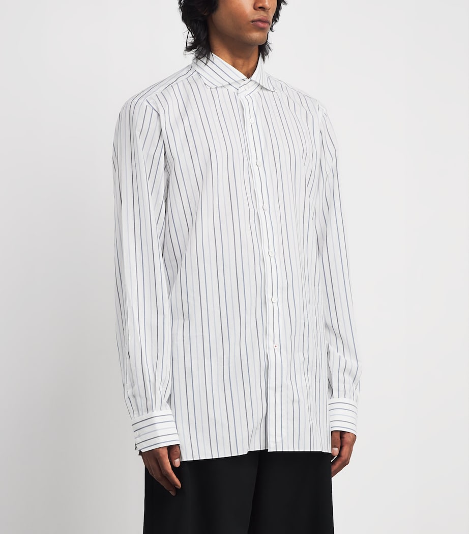 Cotton-Linen Stripe Shirt 1 Image 3
