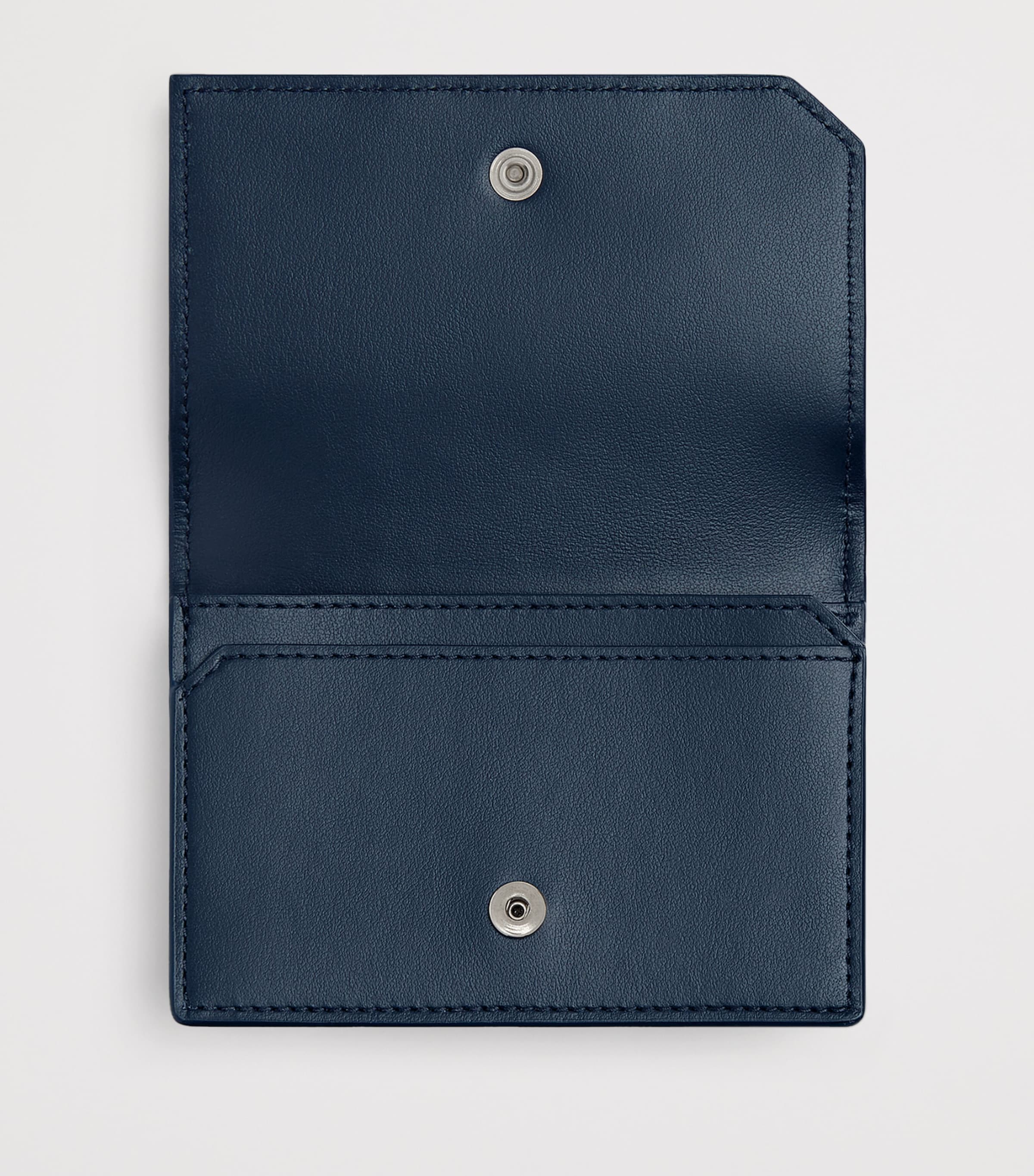 Leather Intrecciato Avenue Business Card Case 4035 Image 2