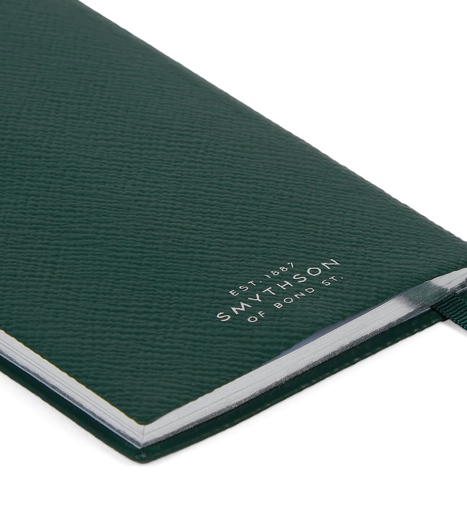 Panama Leather Weekly Diary 2026 FOREST GREEN Image 6