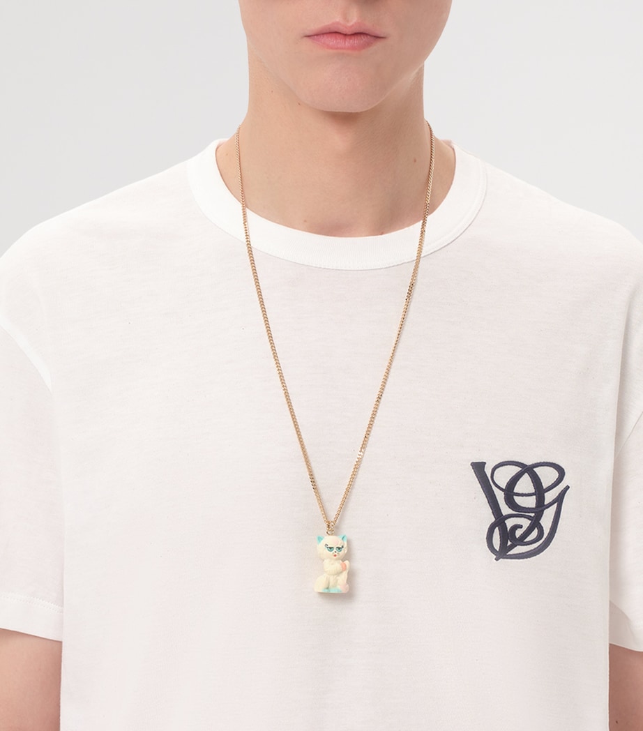 Cotton Monogram T-Shirt A03 Image 6