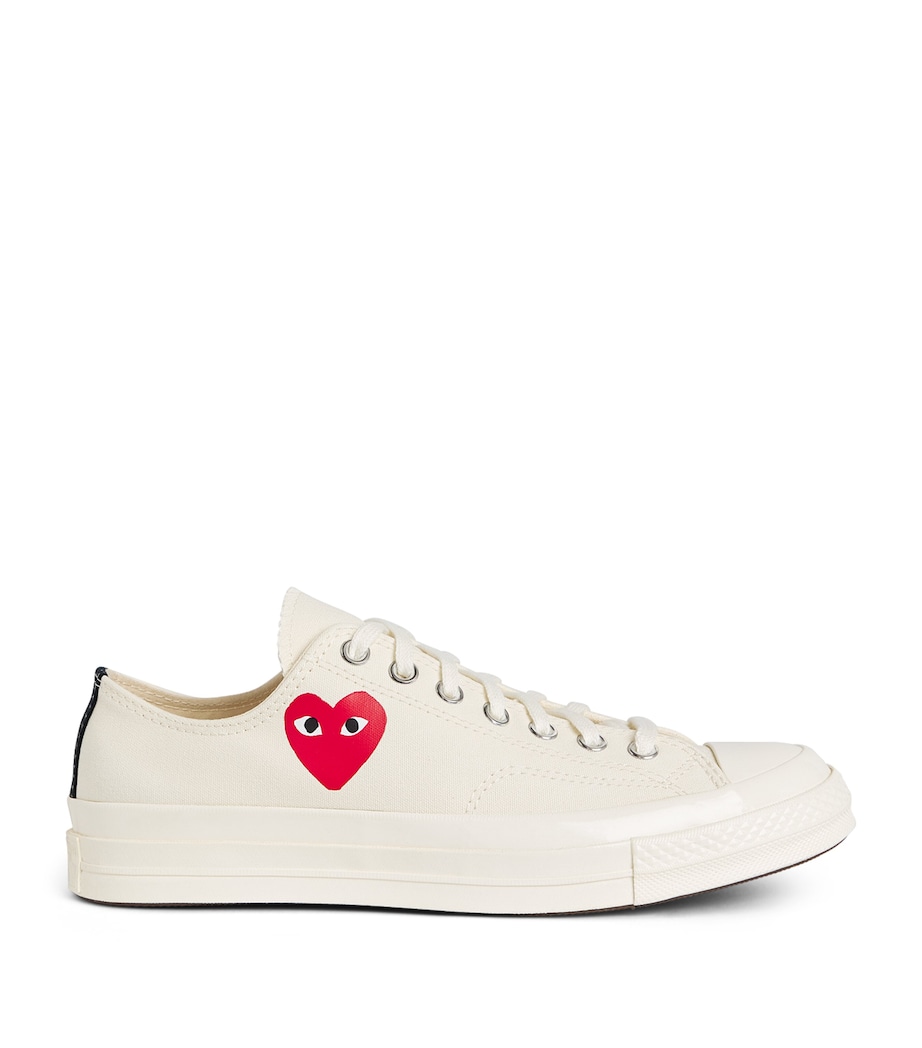 x Converse Heart Chuck Taylor All Star '70 Low-Top Sneakers WHITE Image 1