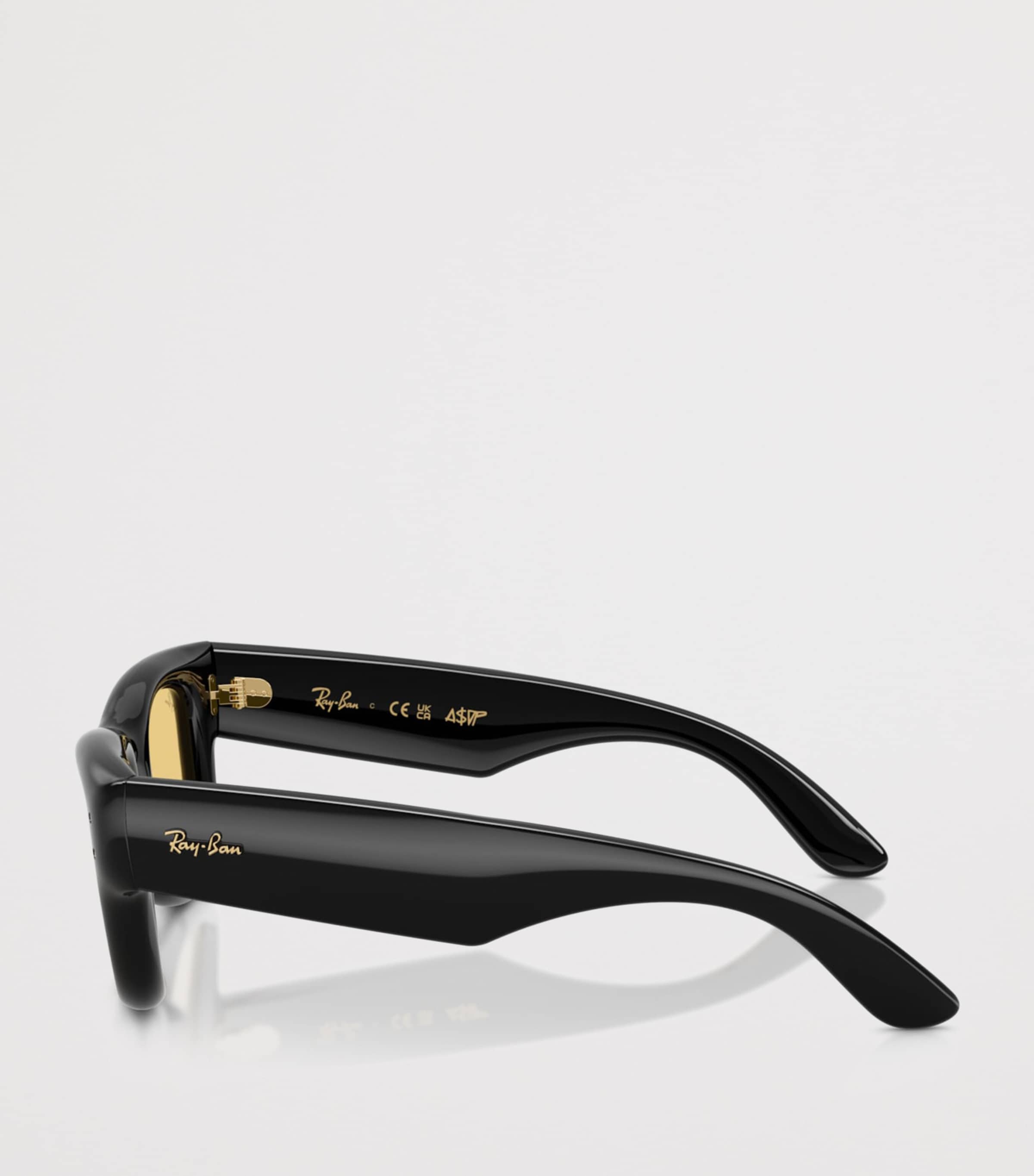 Ray-Ban Wayfarer Puffer Sunglasses Black Image 3