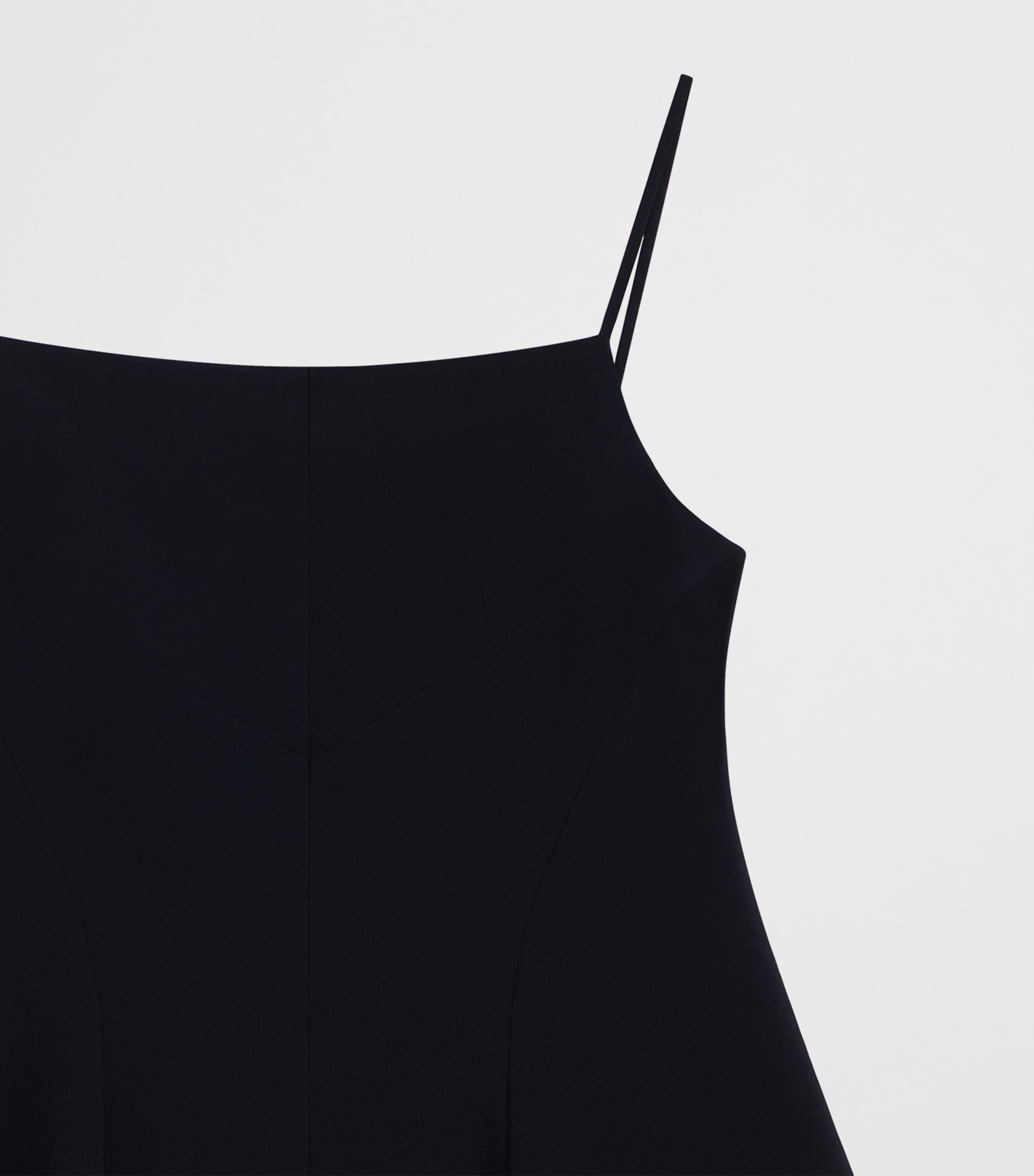 Givenchy Womens Crepe Cady Flared Mini Dress Image 7