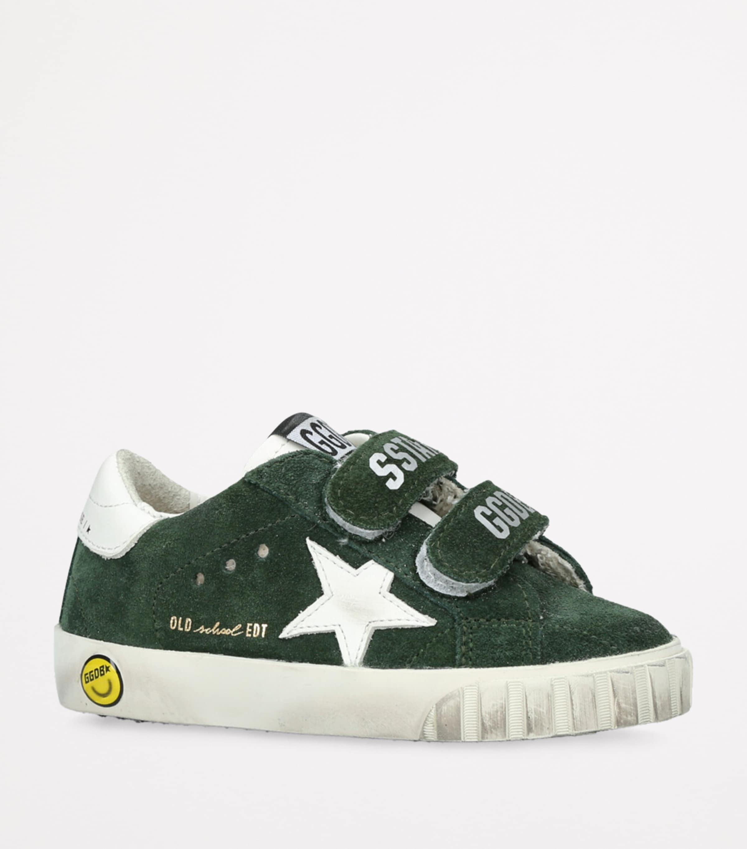 Suede Old School Sneakers DARK GREEN Image 3