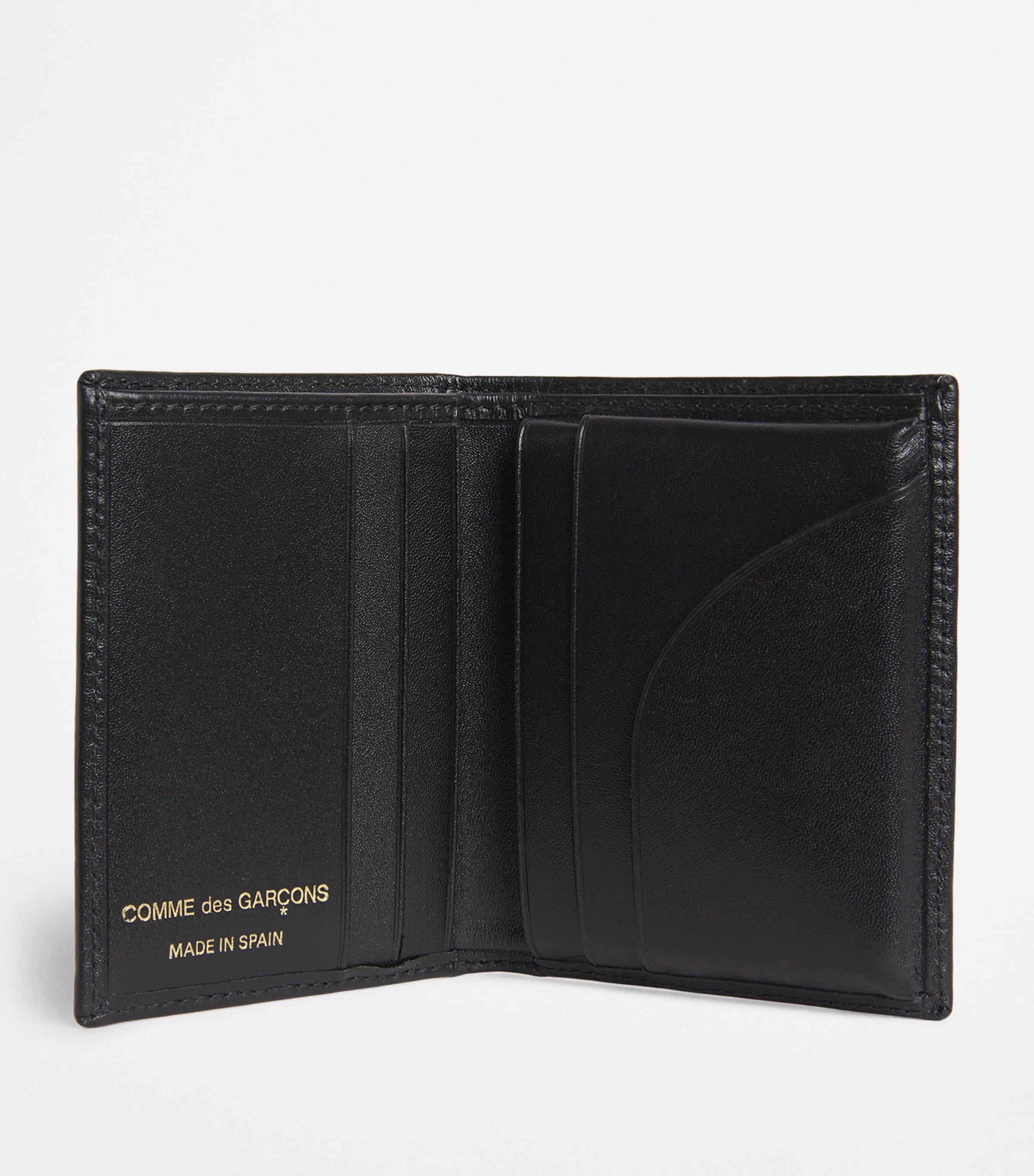 Comme Des Garçons Wallet Black Leather Wallet | Harrods UK