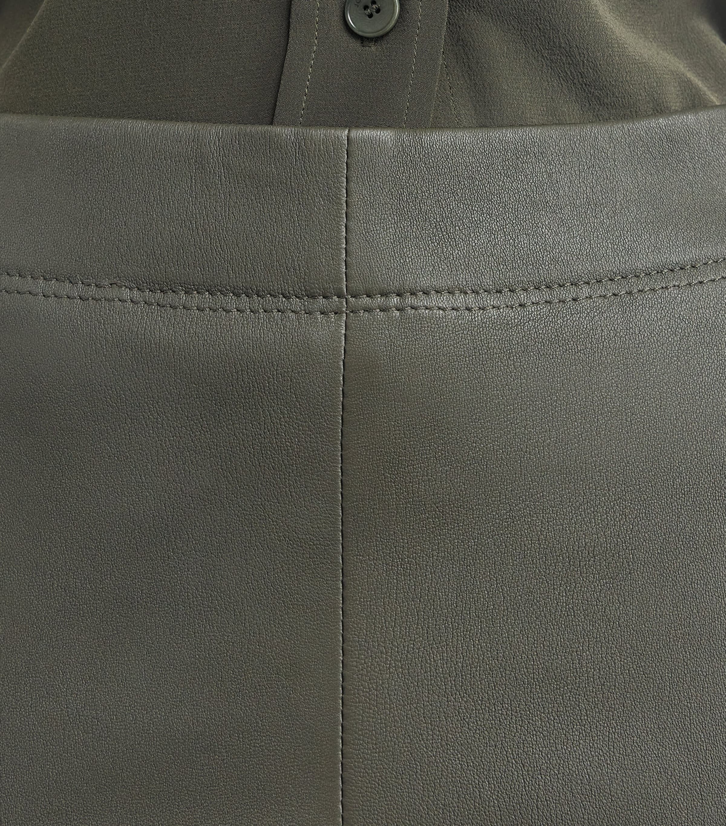 Lambskin Stretch Leggings PALM LEAF Image 6