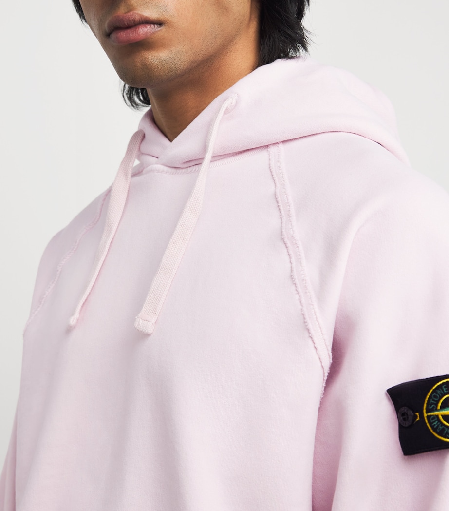 Cotton Compass Patch Hoodie V0080 Image 6