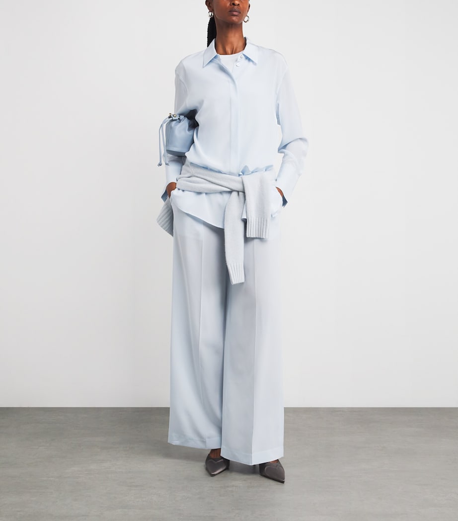 Silk Bold Shirt OXFORD BLUE Image 2