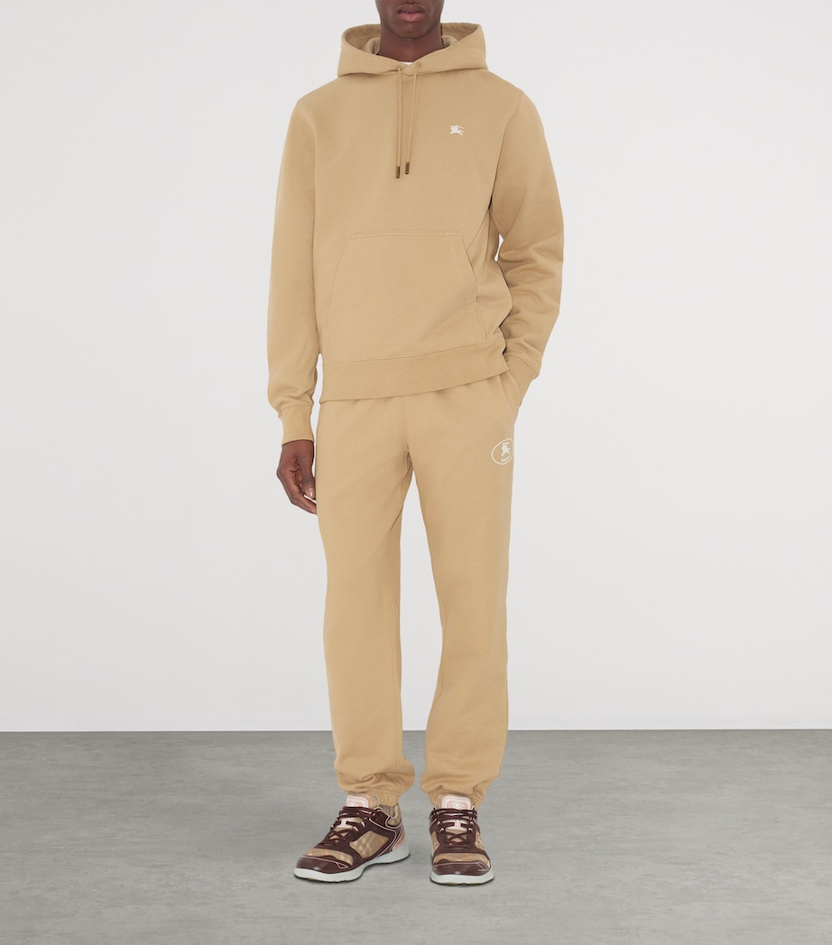 Cotton Knight Stamp Hoodie FLAX Image 2