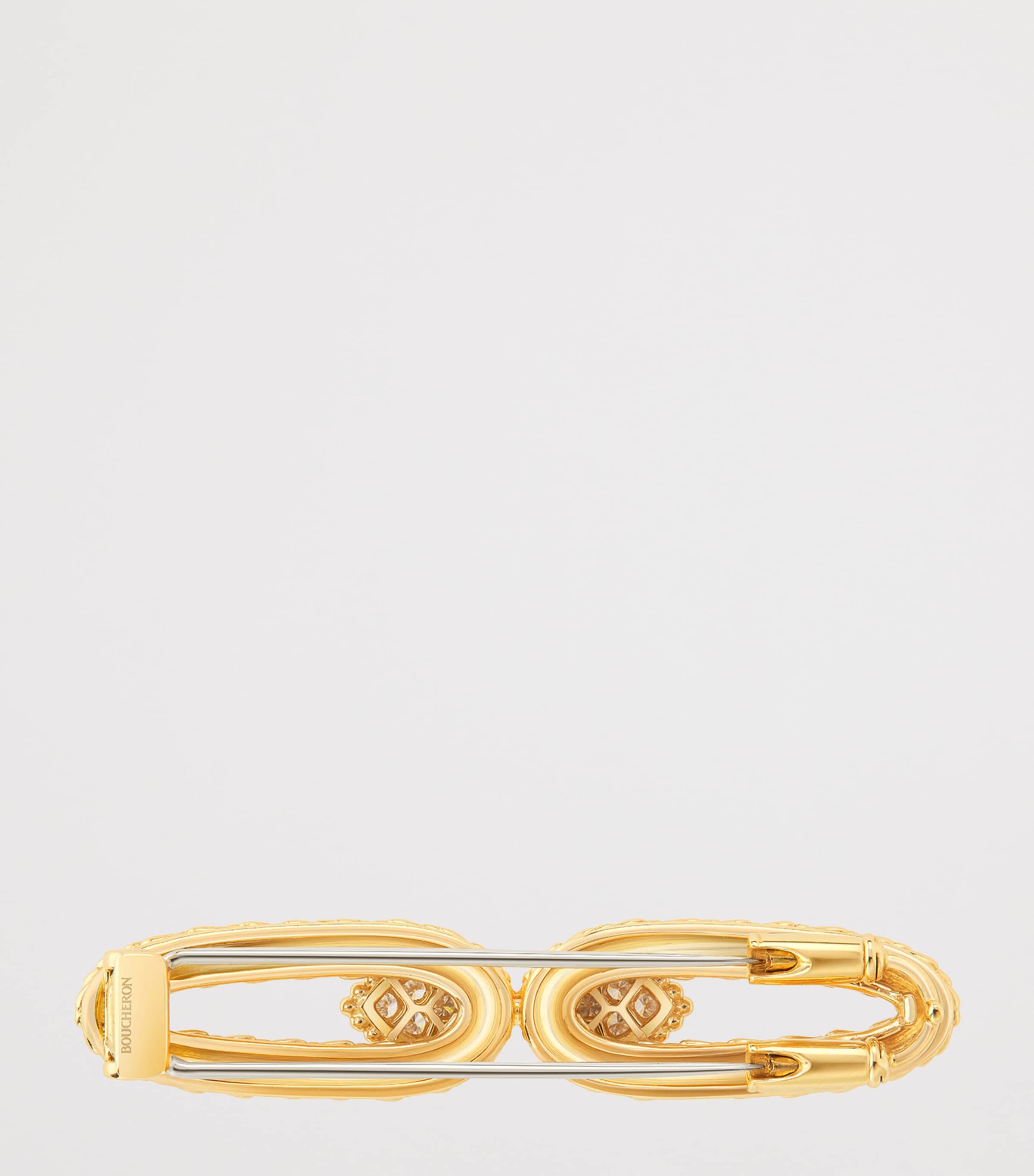 Boucheron Yellow Gold and Diamond Serpent Bohème Vintage Brooch Yellow Gold Image 3