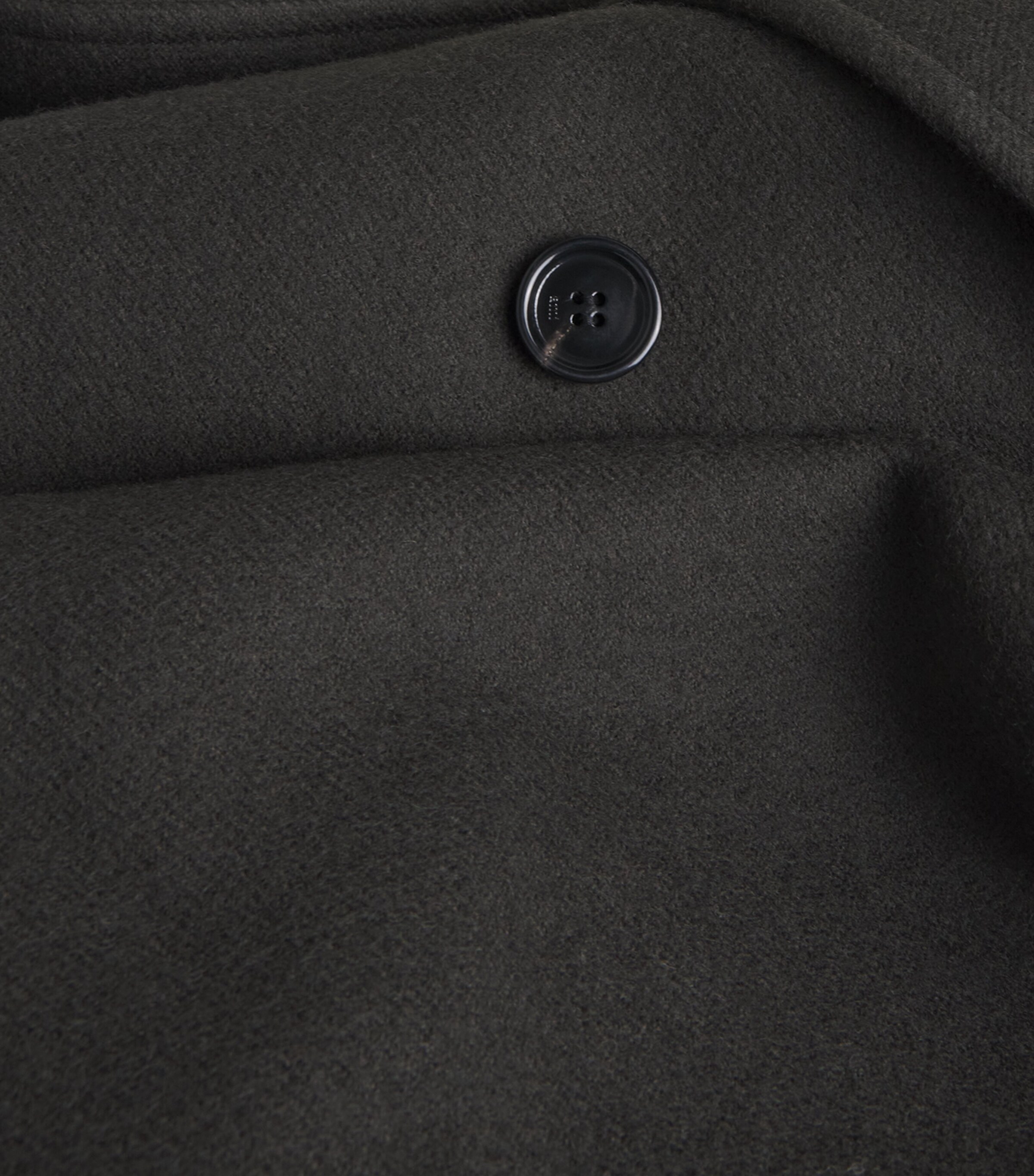 Boiled Wool Overcoat ANTHRACITE Image 5