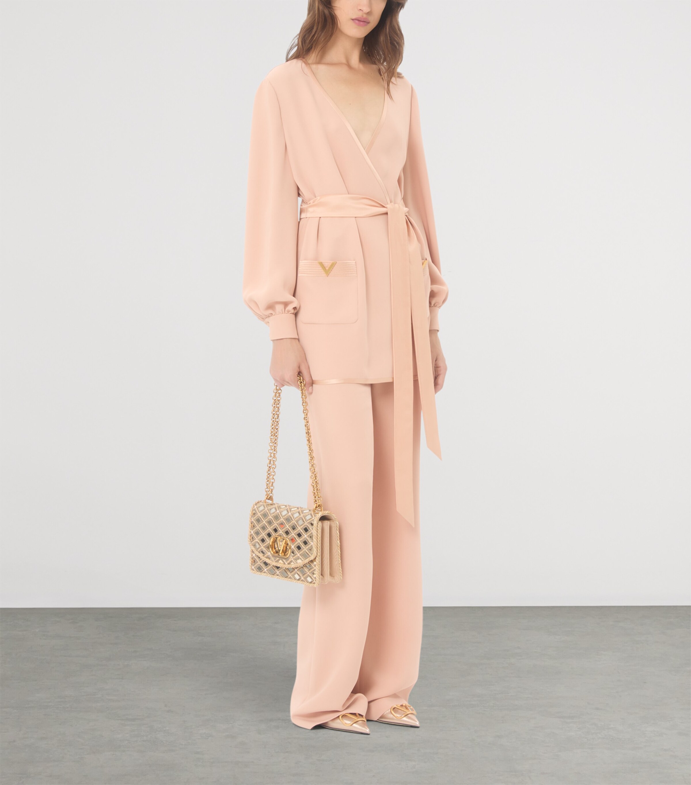 Valentino Womens Silk Trousers Image 5