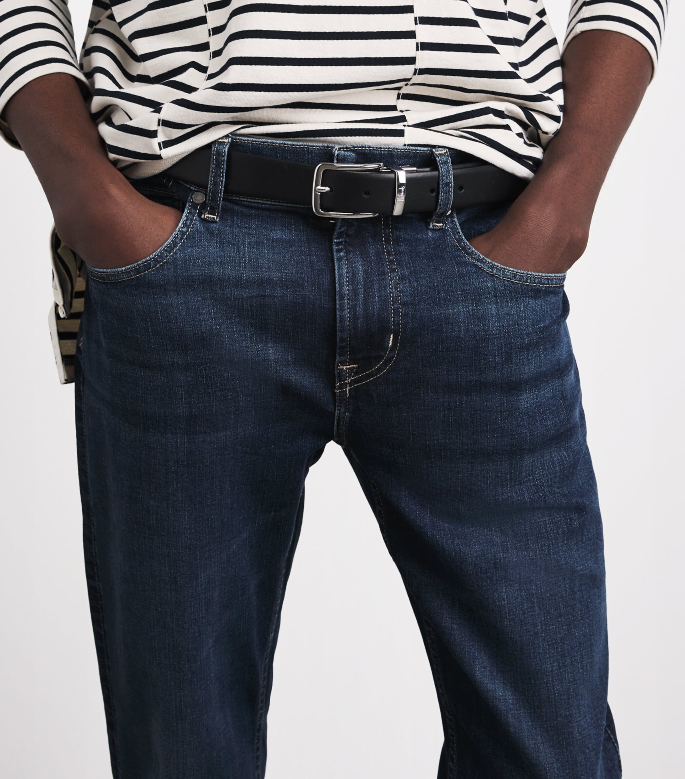 7 For All Mankind Mens Slimmy Badge Jeans Mirror Image 3