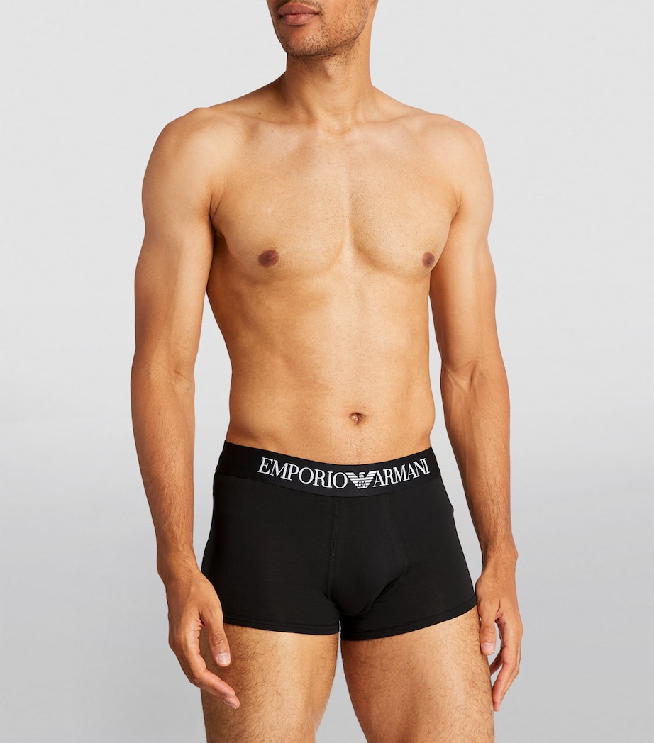 Logo Motif Trunks 00020 BLACK Image 2