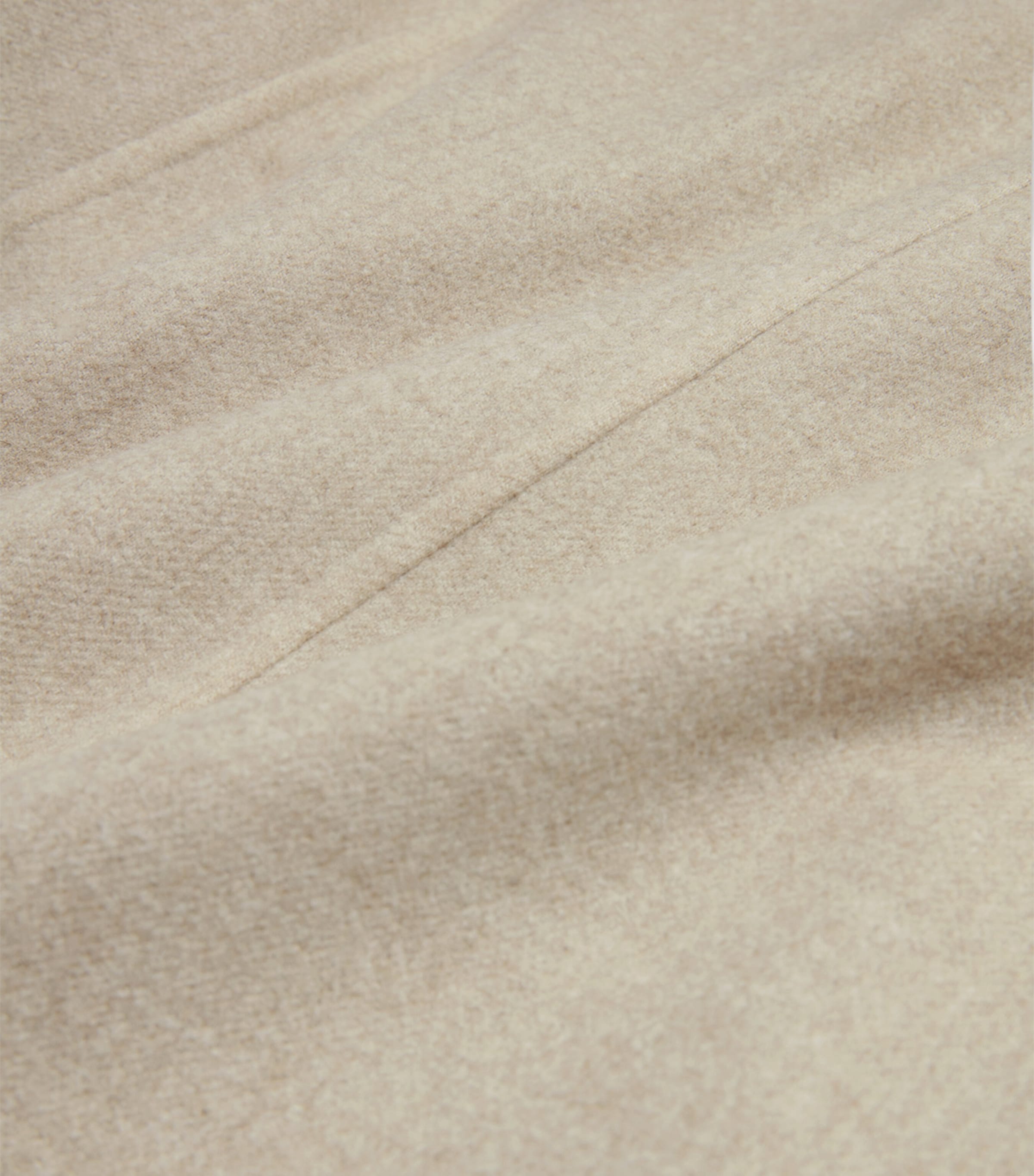 Wool-Silk Double-Face Chesterfield Overcoat 105NATURAL Image 6