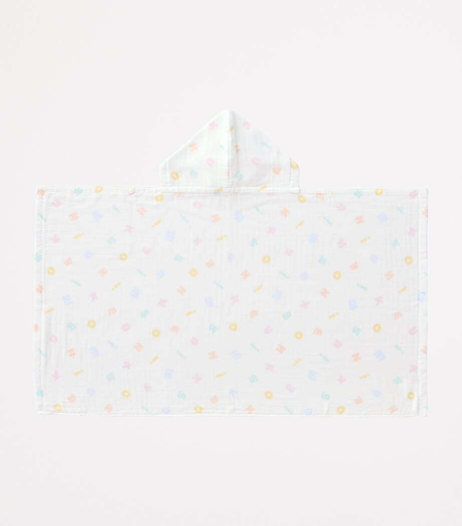 Miki House Cotton Bath Poncho Set Image 6