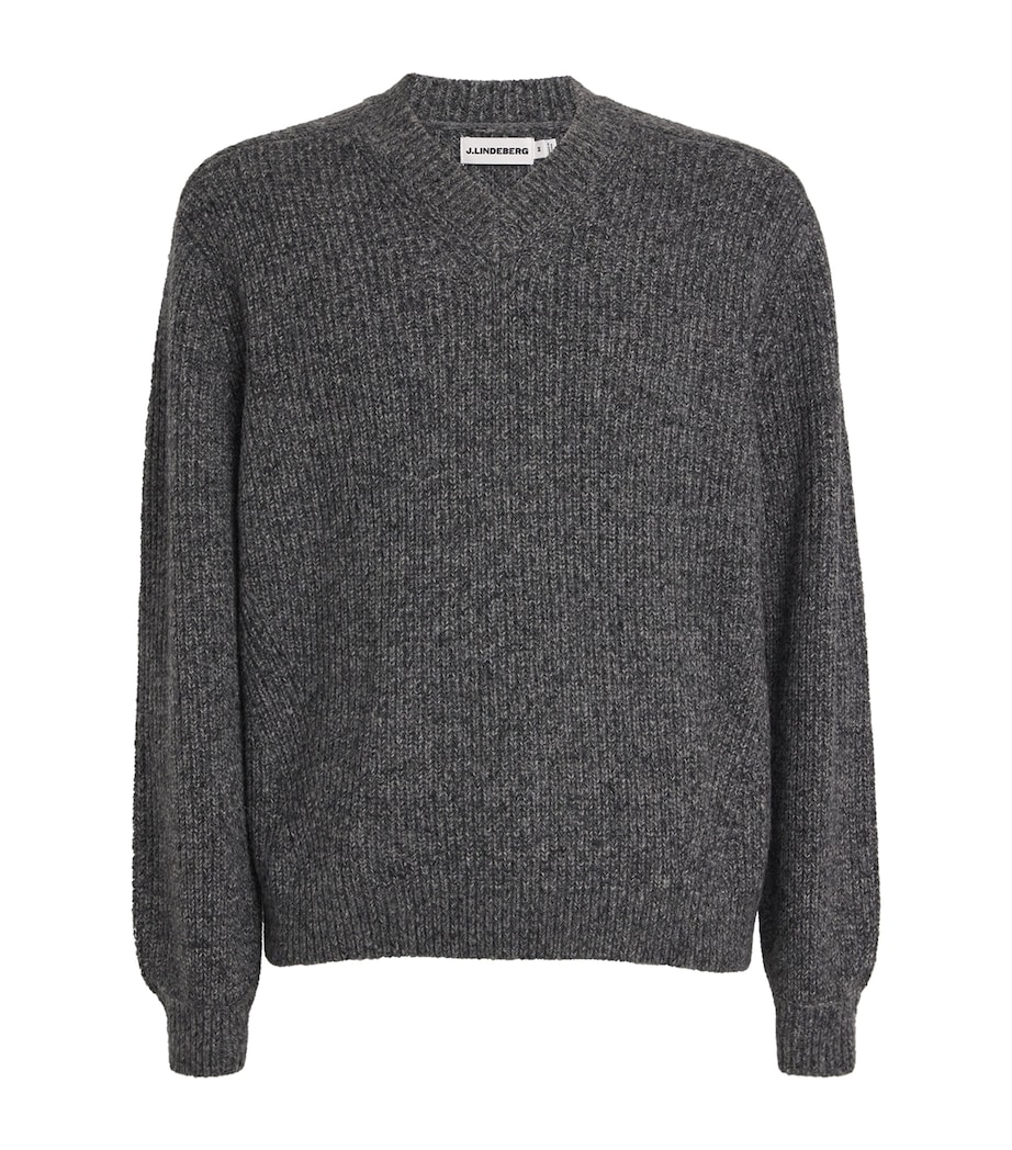 Wool-Blend Vitor Sweater DARK GREY MELANGE Image 1