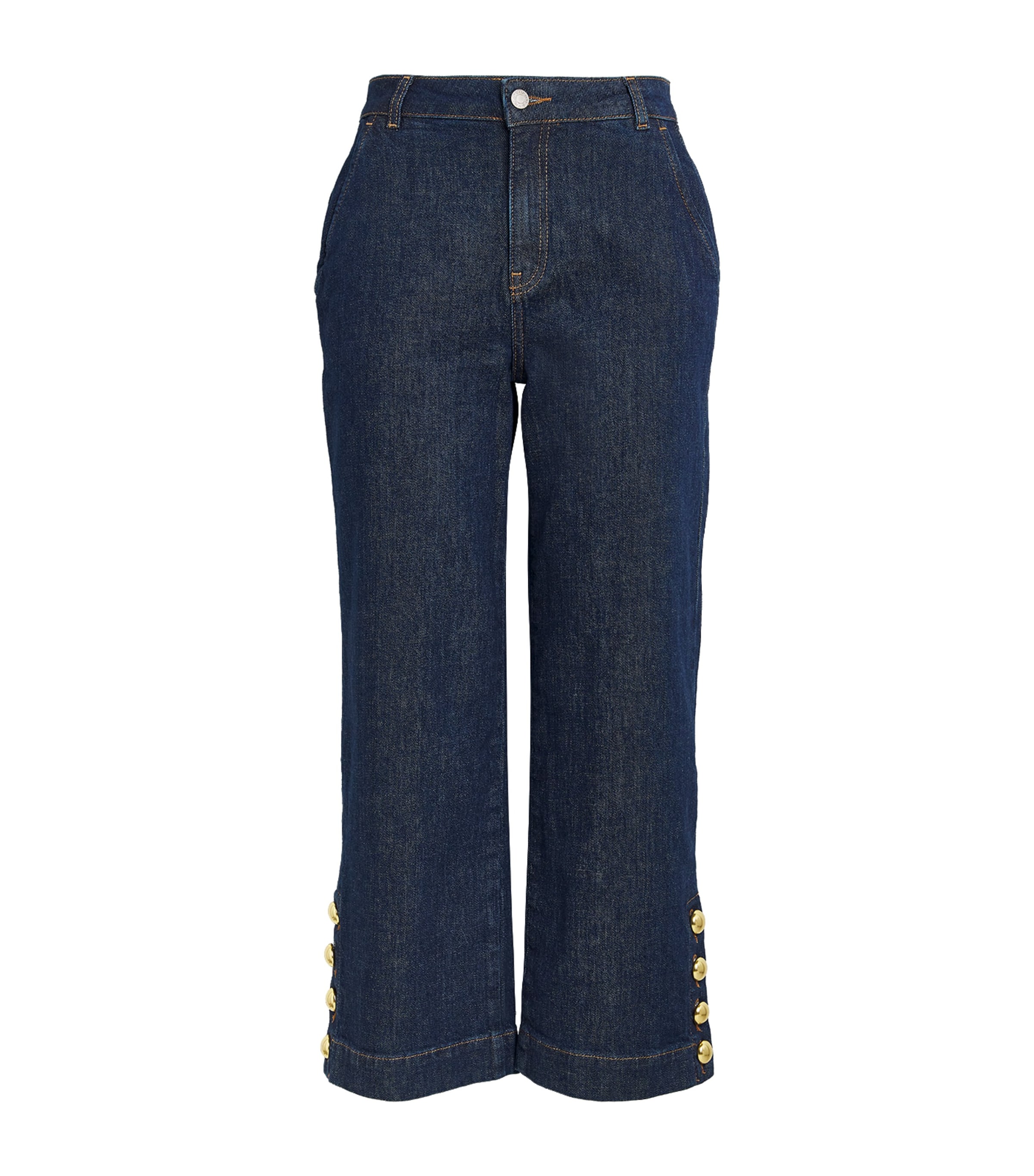 SIMKHAI WIDE-LEG HYRA JEANS 