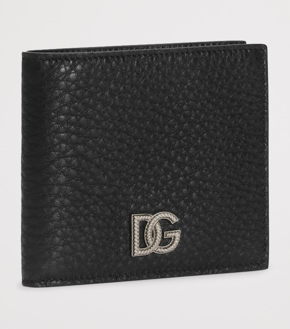 Dolce&Gabbana Leather P.Figlio Bifold Wallet Black Image 2