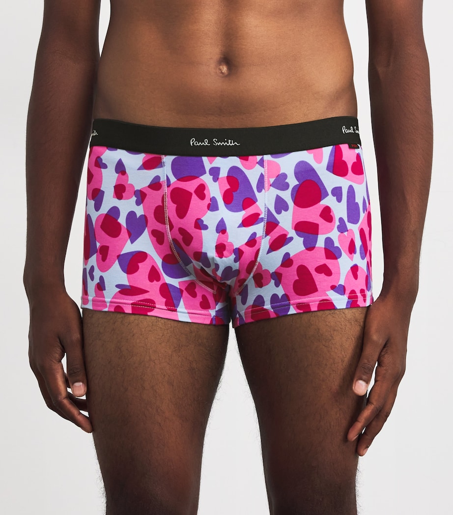Love Hearts Boxer Briefs BLUE Image 2