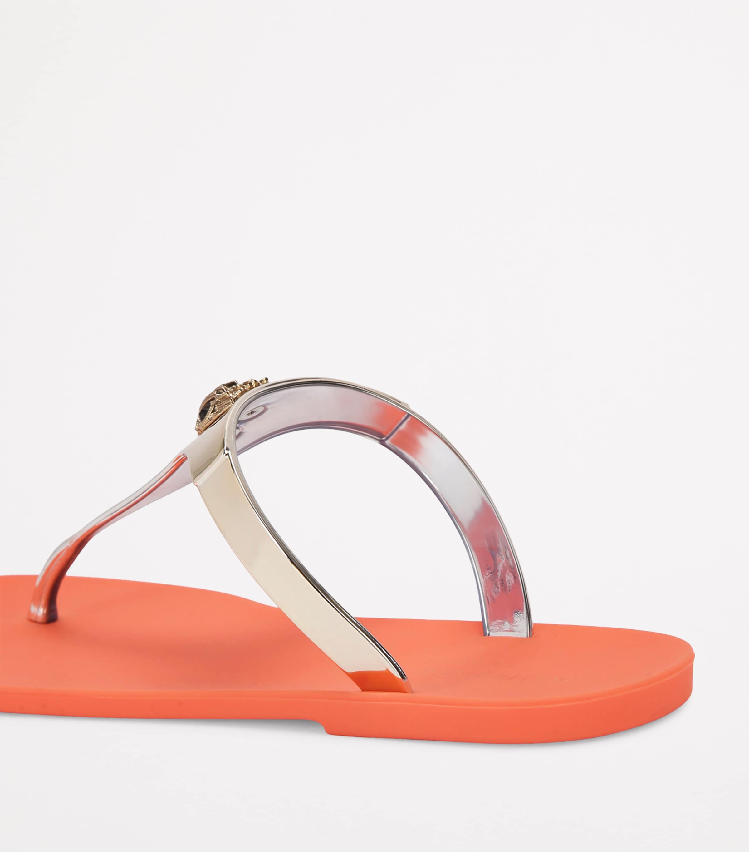 Kurt Geiger London Maddison T-Bar Sandals Bronze Com Image 2