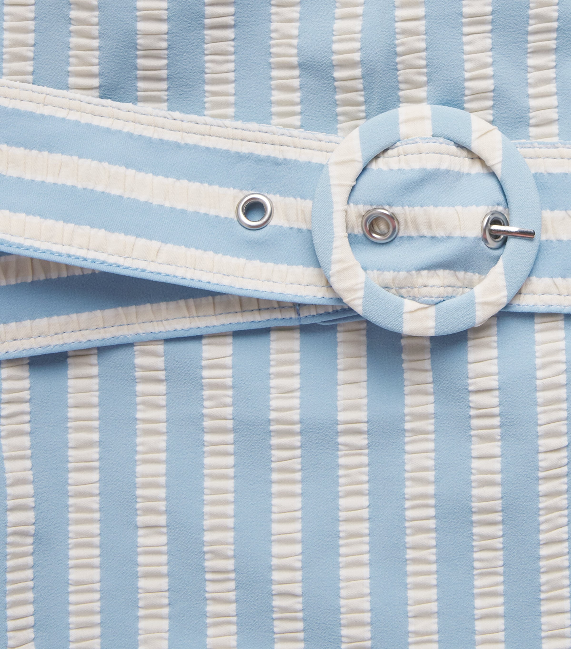 Stripe Noa Balconette Swimsuit HYDRANGEA BLUE SP Image 4