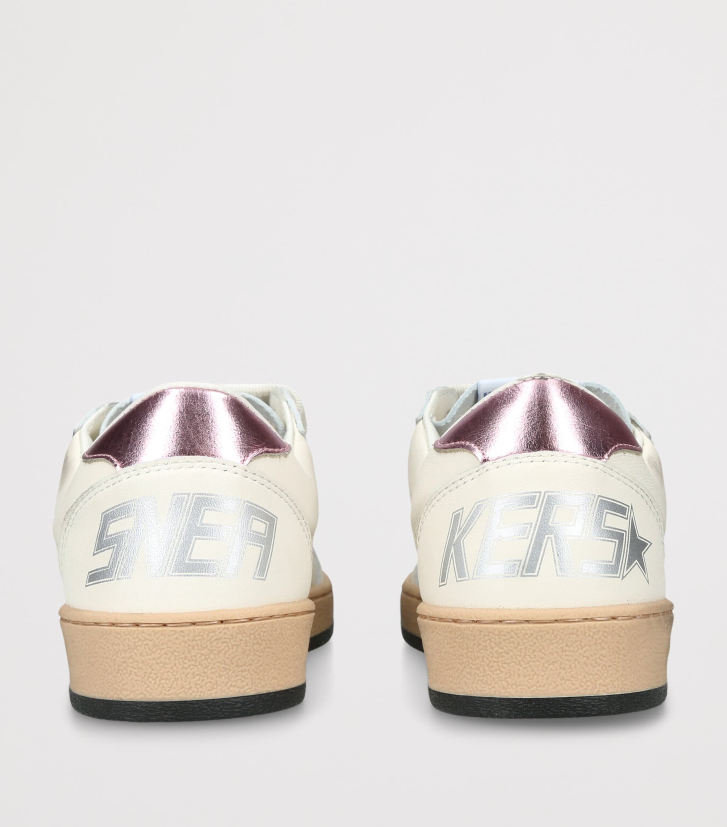 Leather Ball Star Sneakers PINK COMB Image 2