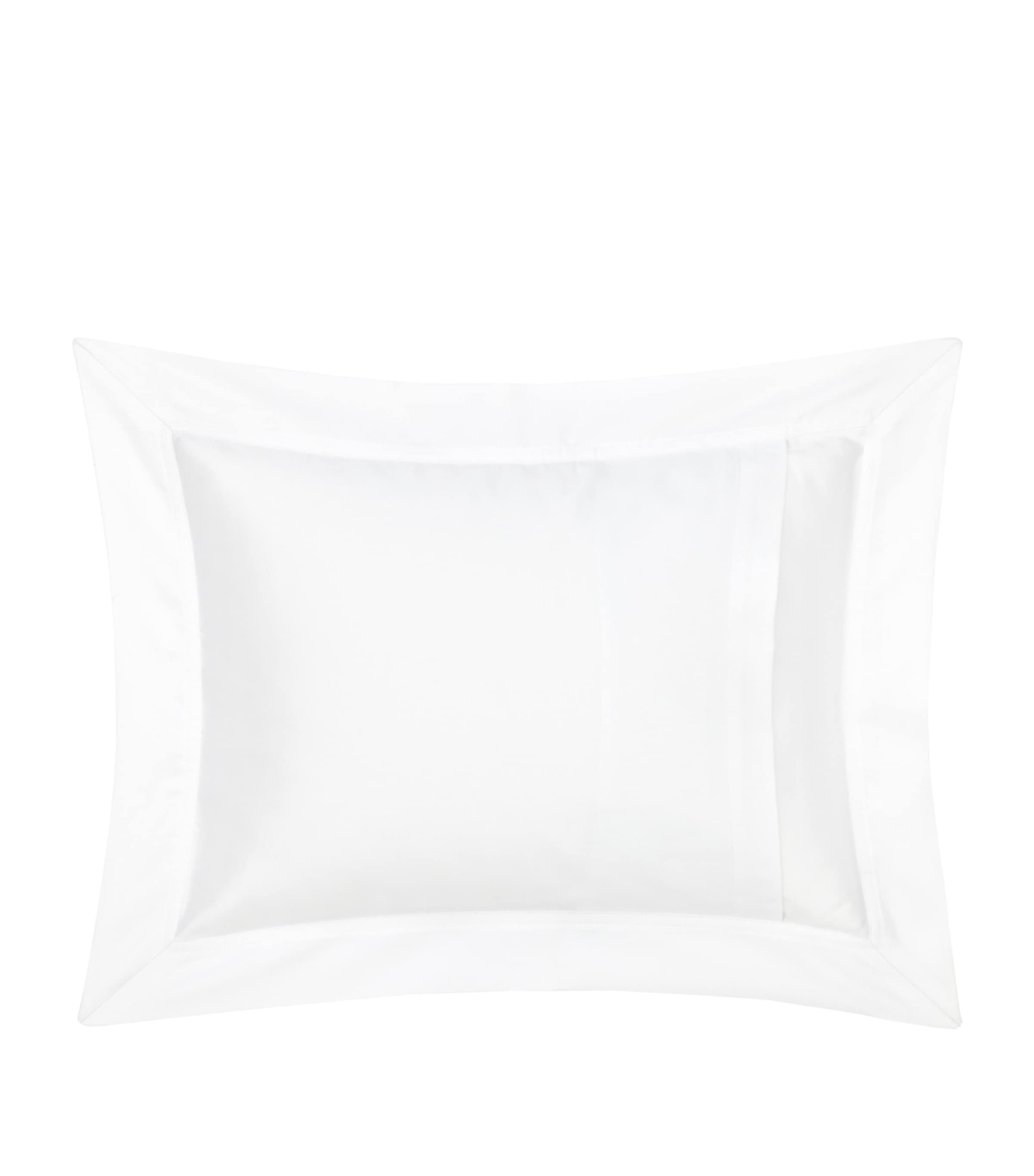 Yves Delorme Couture Prodige Square Oxford Pillowcase (65cm x 65cm) Blanc Image 2