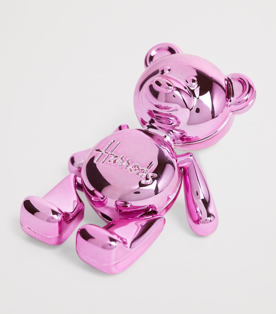 Jointed Bear Pin Badge PINK Image 3