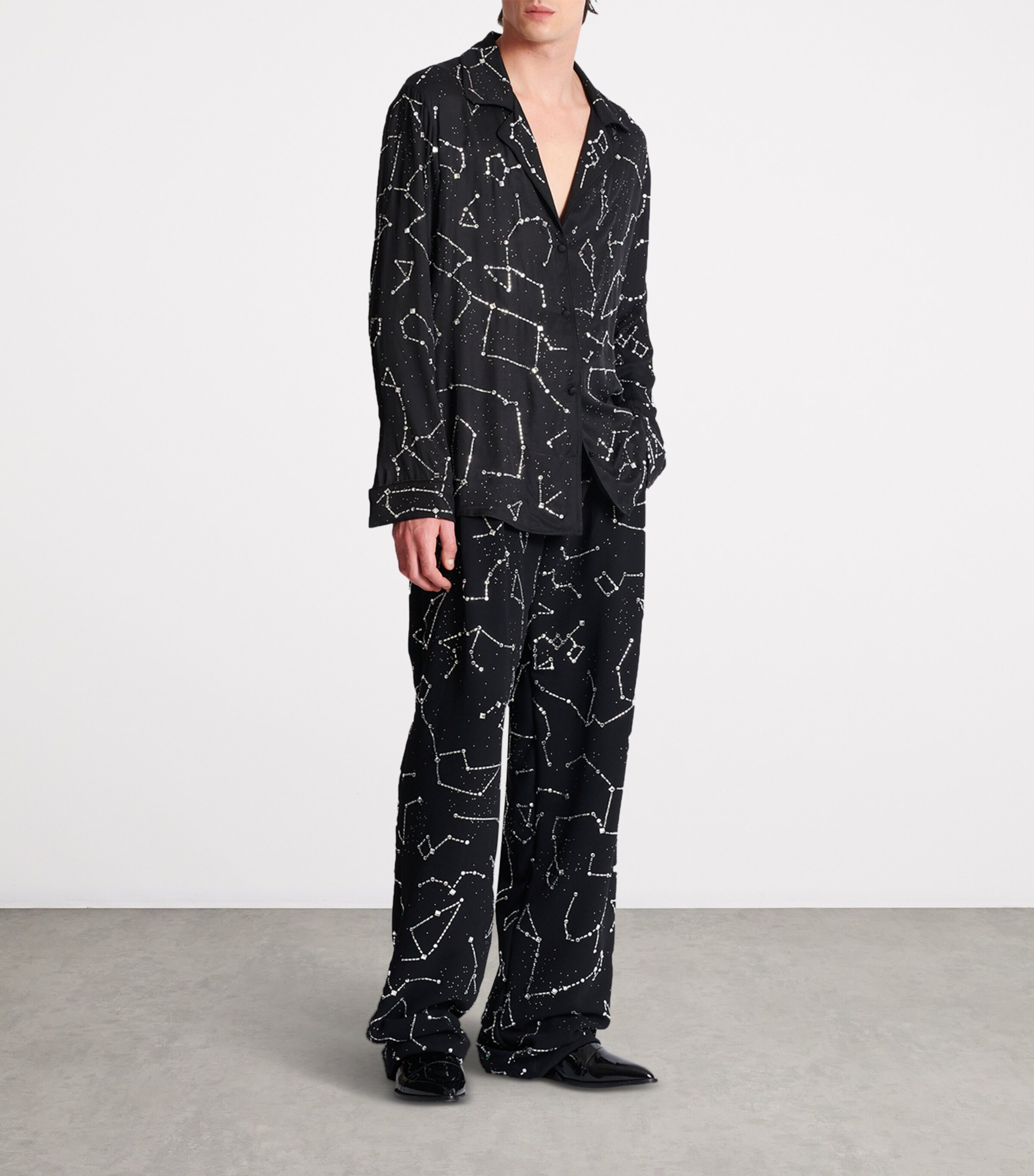 Constellation Embellished Shirt EHV NOIR/CRISTAL Image 7